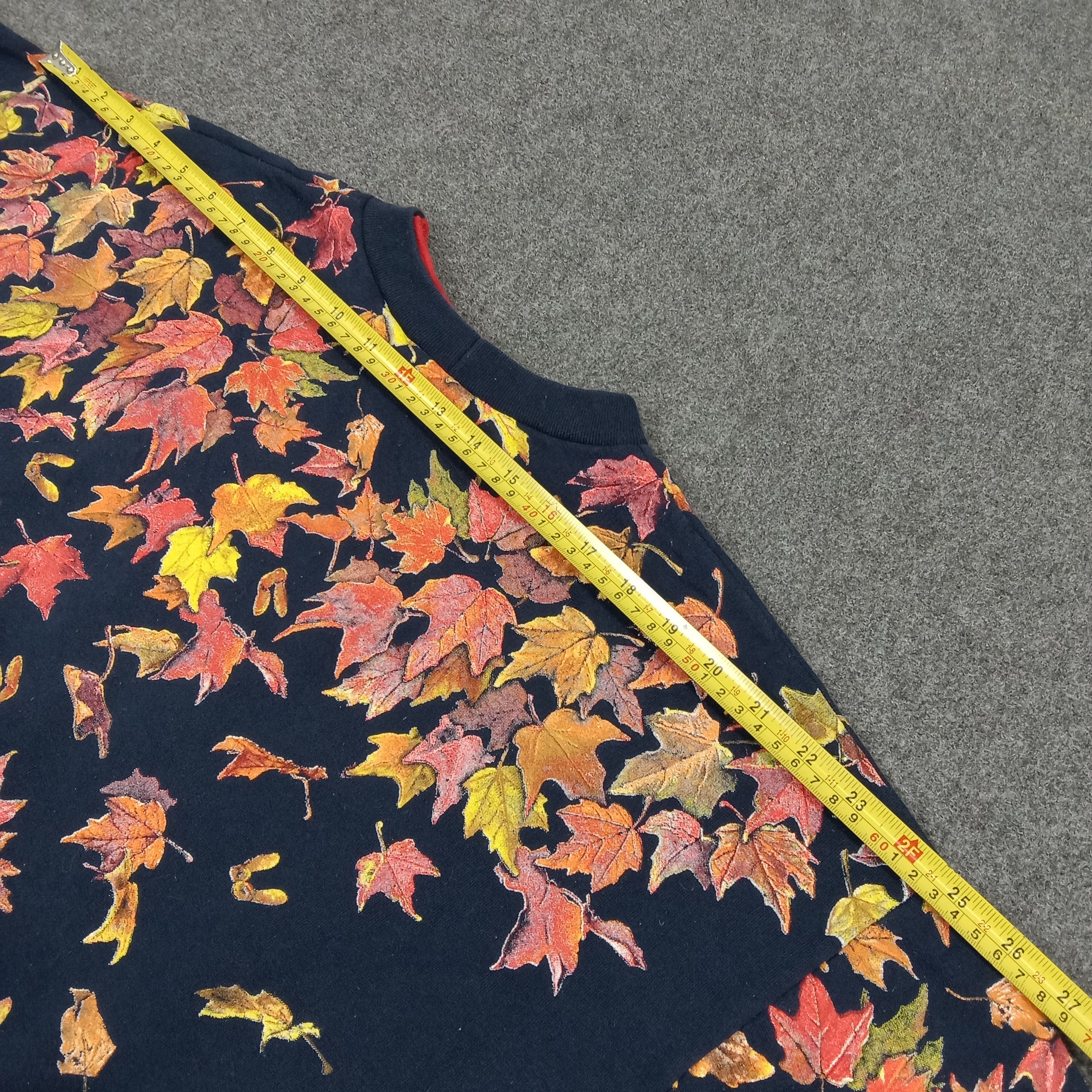 Vintage 90's Art Unlimited Nature Autumn Sweatshirt C262N27 Size US L / EU 52-54 / 3 - 8 Thumbnail