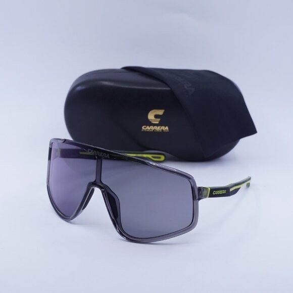 Carrera CARRERA 4017/S 0XYO MT Sunglasses Light Grey/Yellow Shield Size ONE SIZE - 11 Thumbnail