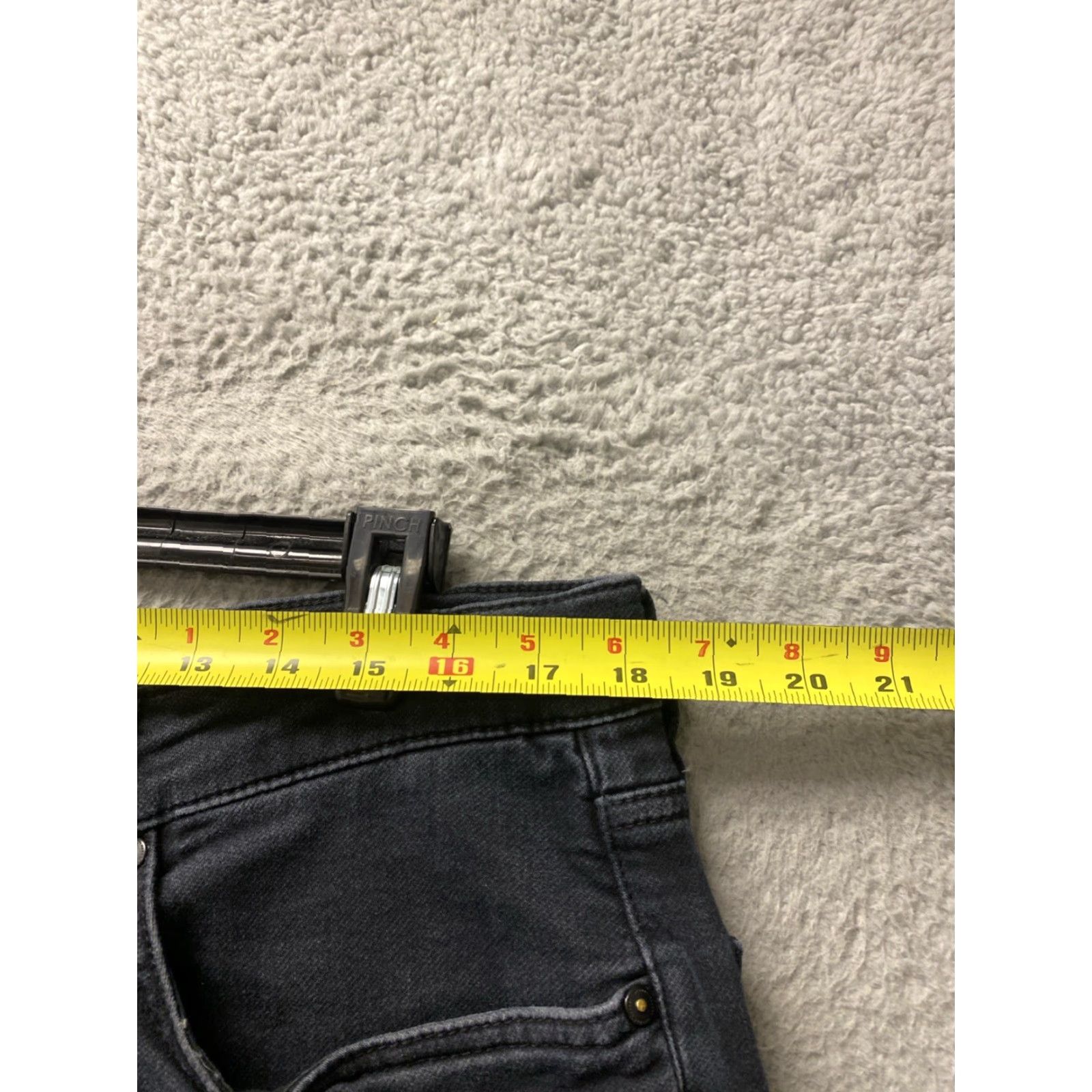 Joseph Abboud Joseph Abboud Jeans Mens 36x30 Black Fit Denim Straight Leg Stretch /0646 Size US 36 / EU 52 - 4 Thumbnail
