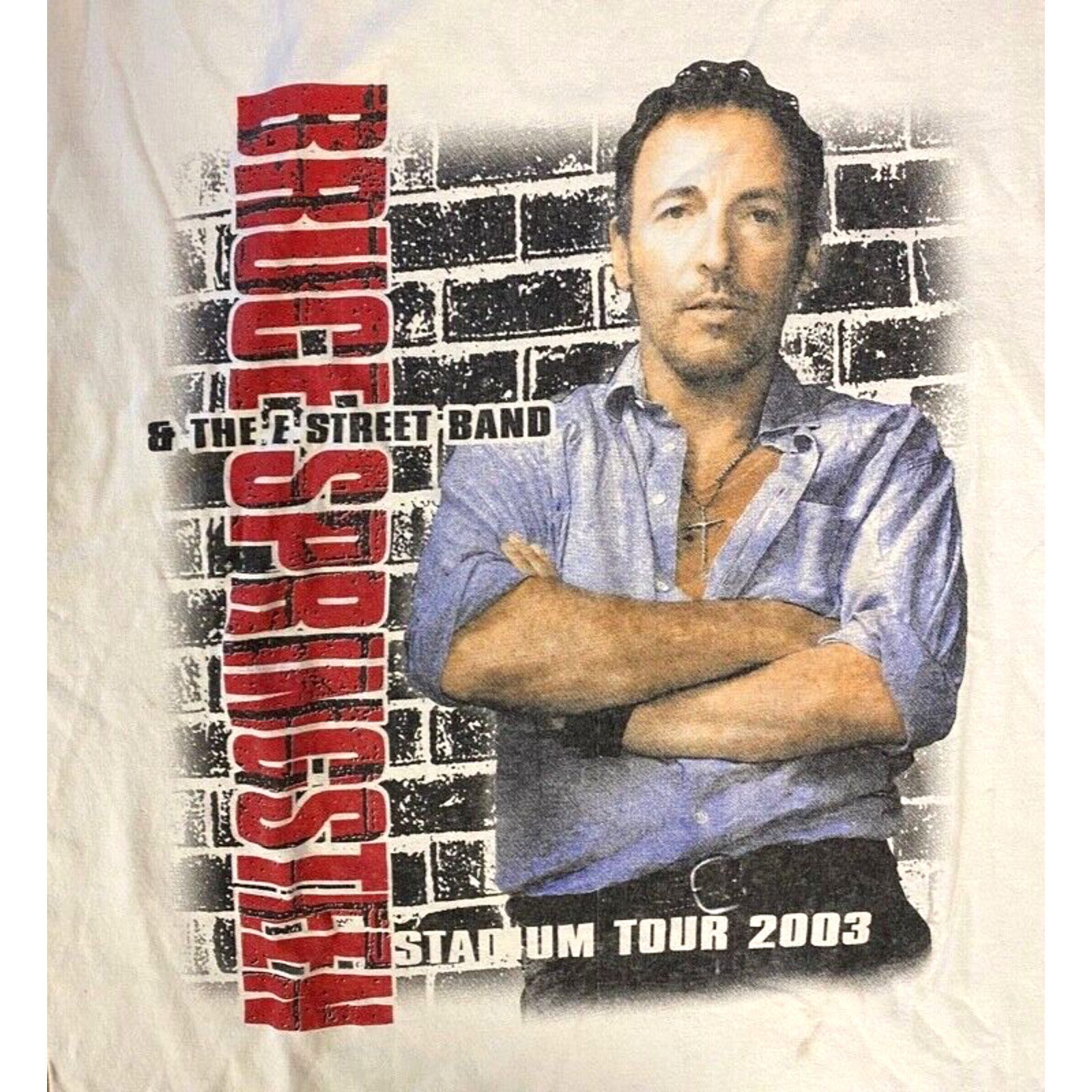 Other Bruce Springsteen E Street Band 2003 Stadium Tour Tee XL Size US XL / EU 56 / 4 - 7 Thumbnail