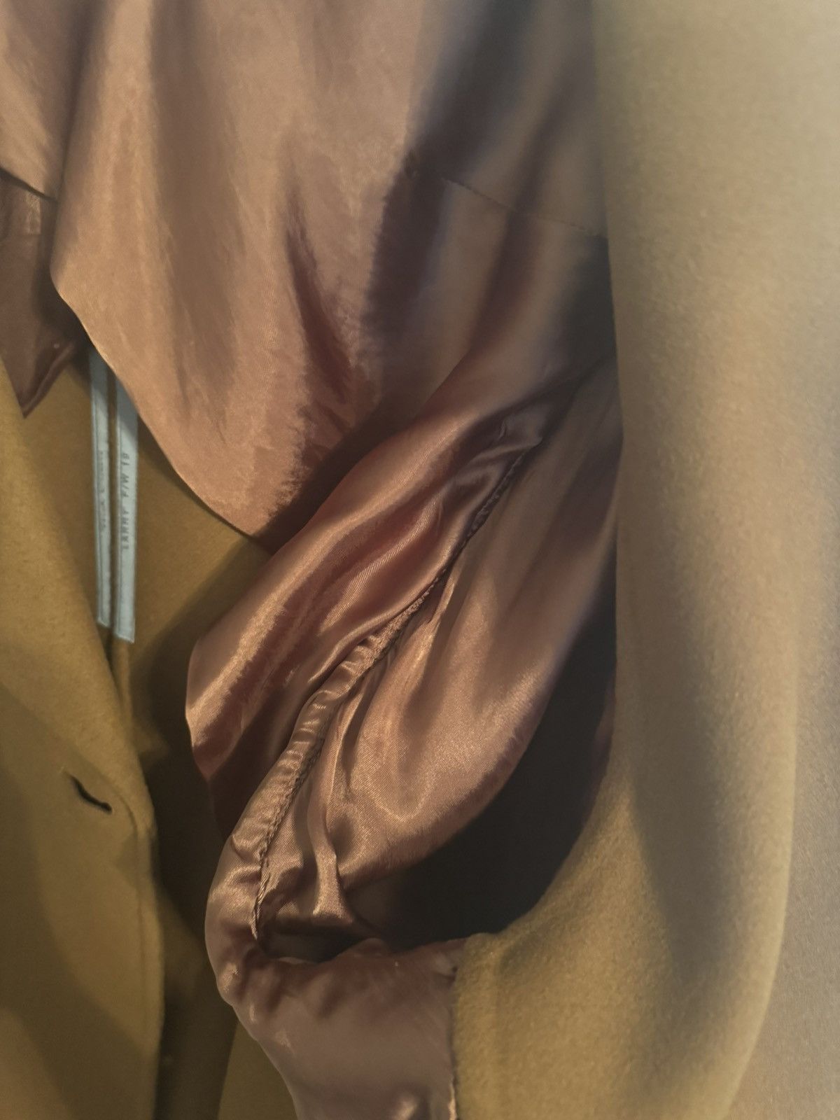Rick Owens Rick Owens Larry Soft Coat in Rust - Brand New with Tags! Size US M / EU 48-50 / 2 - 5 Thumbnail
