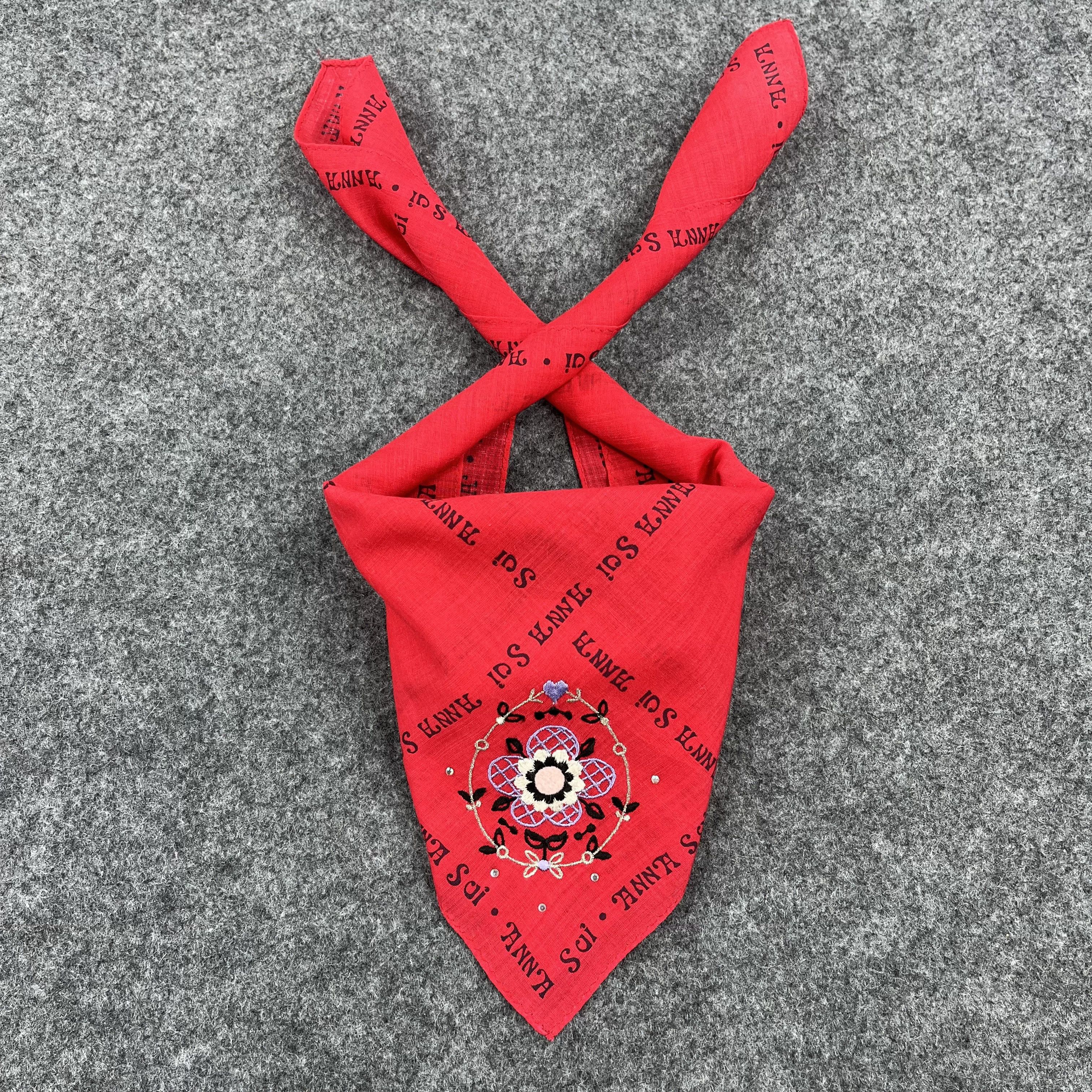 Anna Sui Anna Sui Handkerchief / Bandana / Neckerchief B1569 Size ONE SIZE - 4 Thumbnail