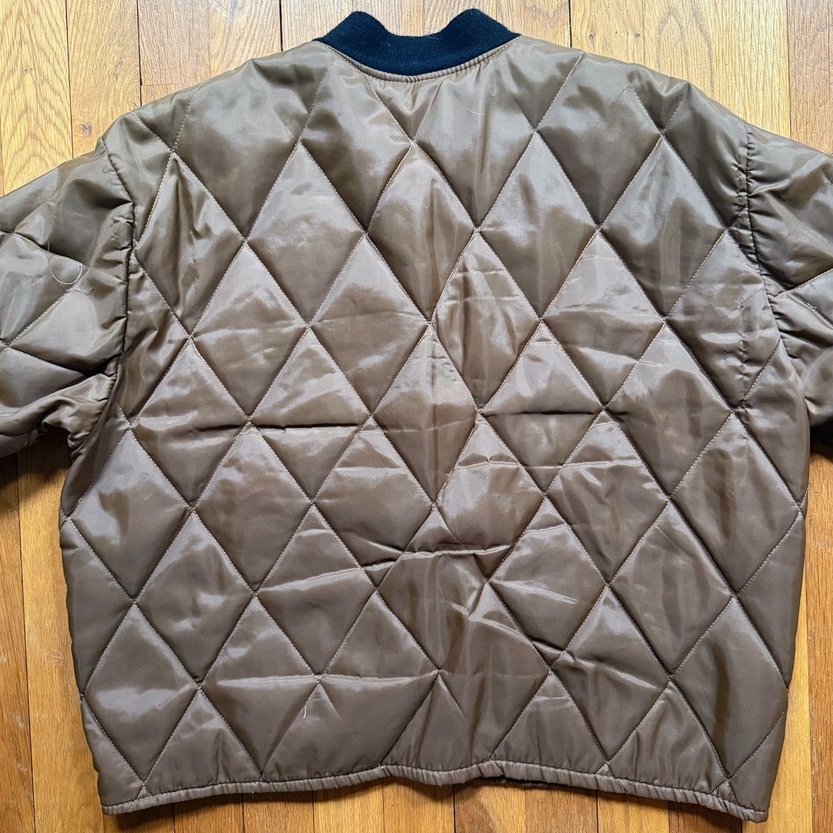 Diamond Supply Co. Vintage ASC Diamond Quilted Zip-up Puffer Liner Jacket Size US XL / EU 56 / 4 - 6 Thumbnail