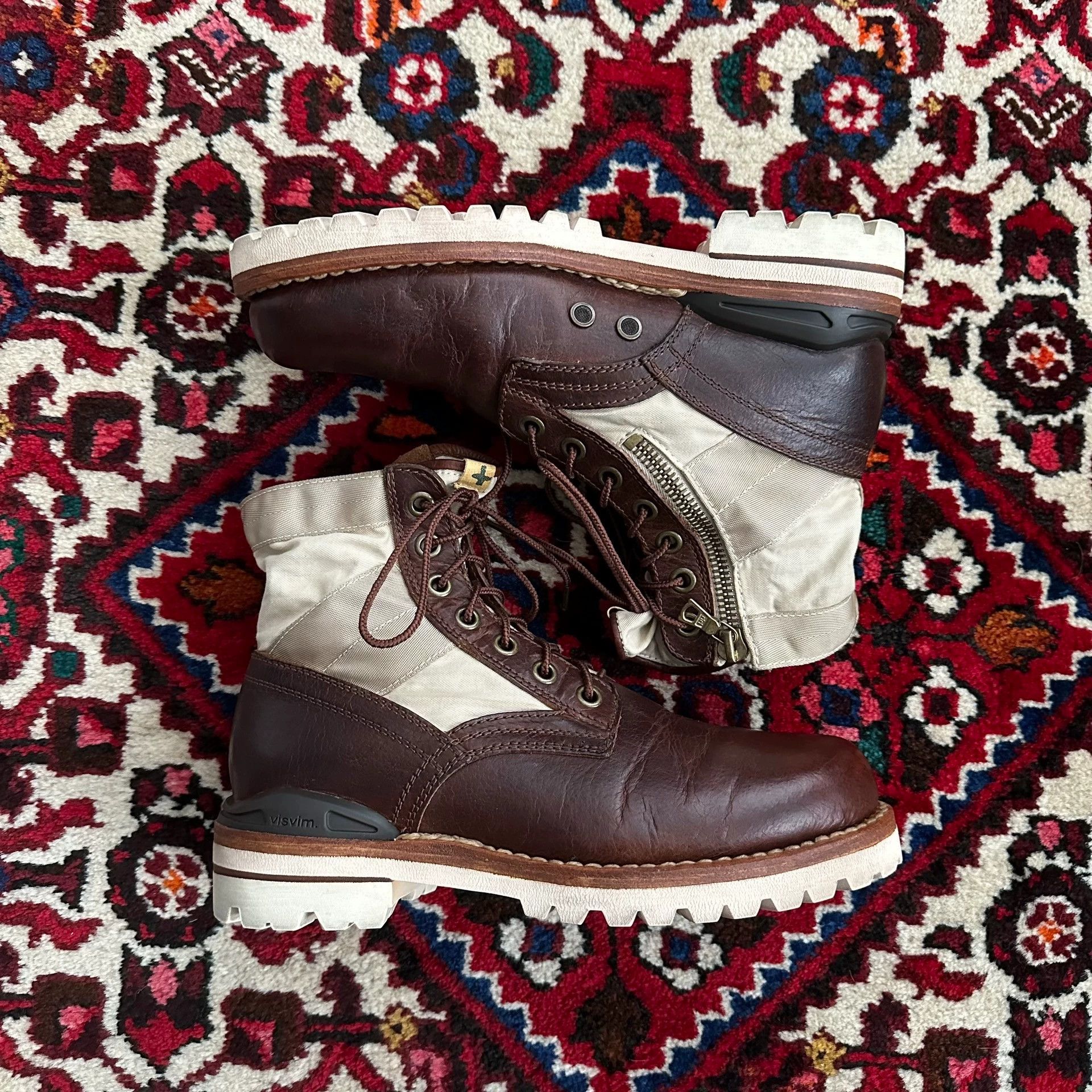 Visvim visvim 13ss 7hole 73-folk work boots 8.5 size Size US 8.5 / EU 41-42 - 6 Thumbnail