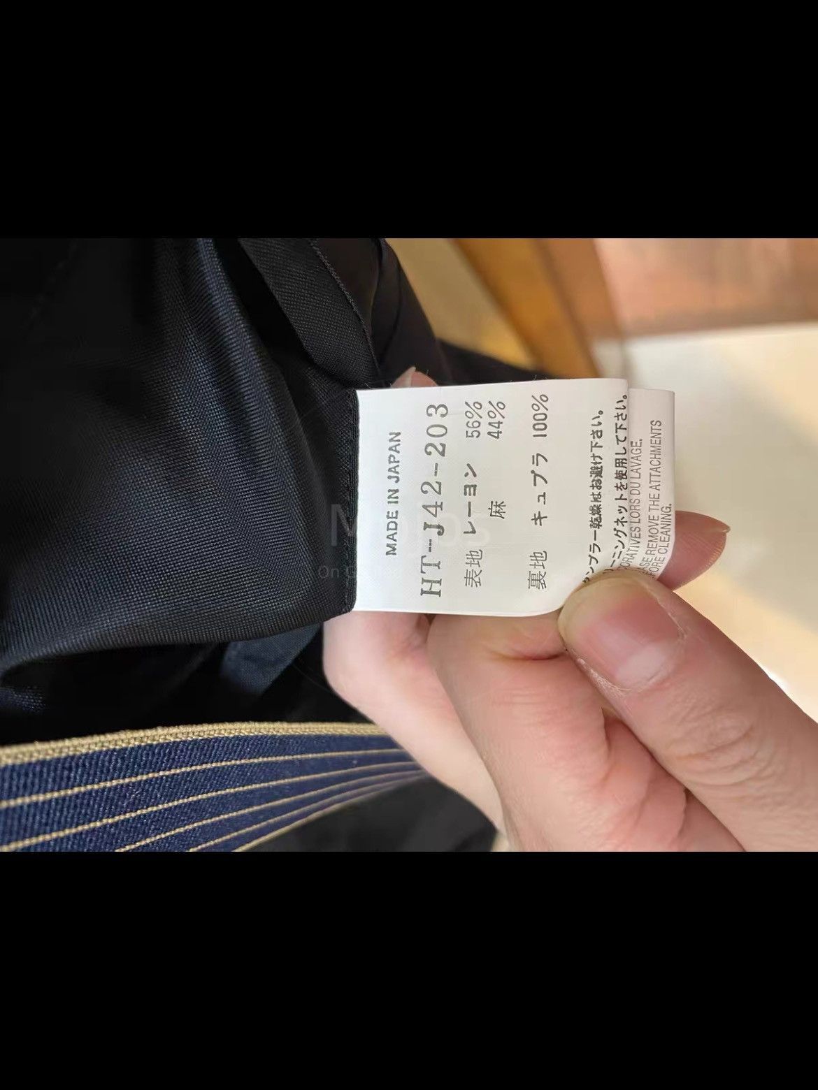 Yohji Yamamoto Sz 2 Yohji Yamamoto Pour Homme 07SS Stripe Jacket-2508 Size US M / EU 48-50 / 2 - 7 Thumbnail