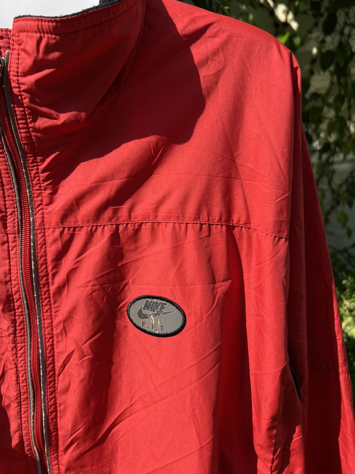Nike × Vintage 90's NIKE FIT RARE RETRO SWOOSH LOGO Y2K GORPCORE JACKET Size US L / EU 52-54 / 3 - 2 Thumbnail