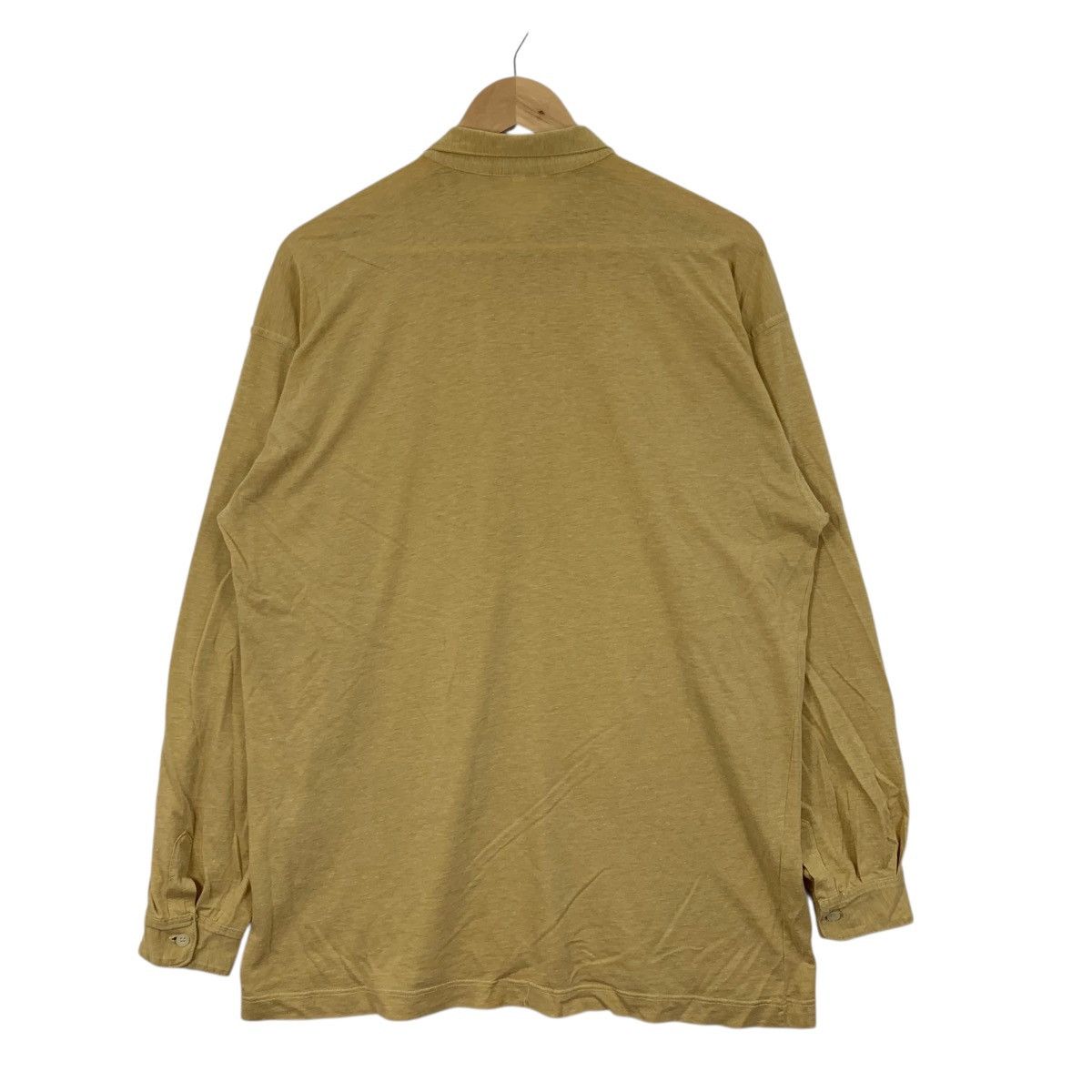Ermenegildo Zegna Vintage ERMENEGILDO ZEGNA Italian Brand Collar Tshirt Size US L / EU 52-54 / 3 - 4 Thumbnail