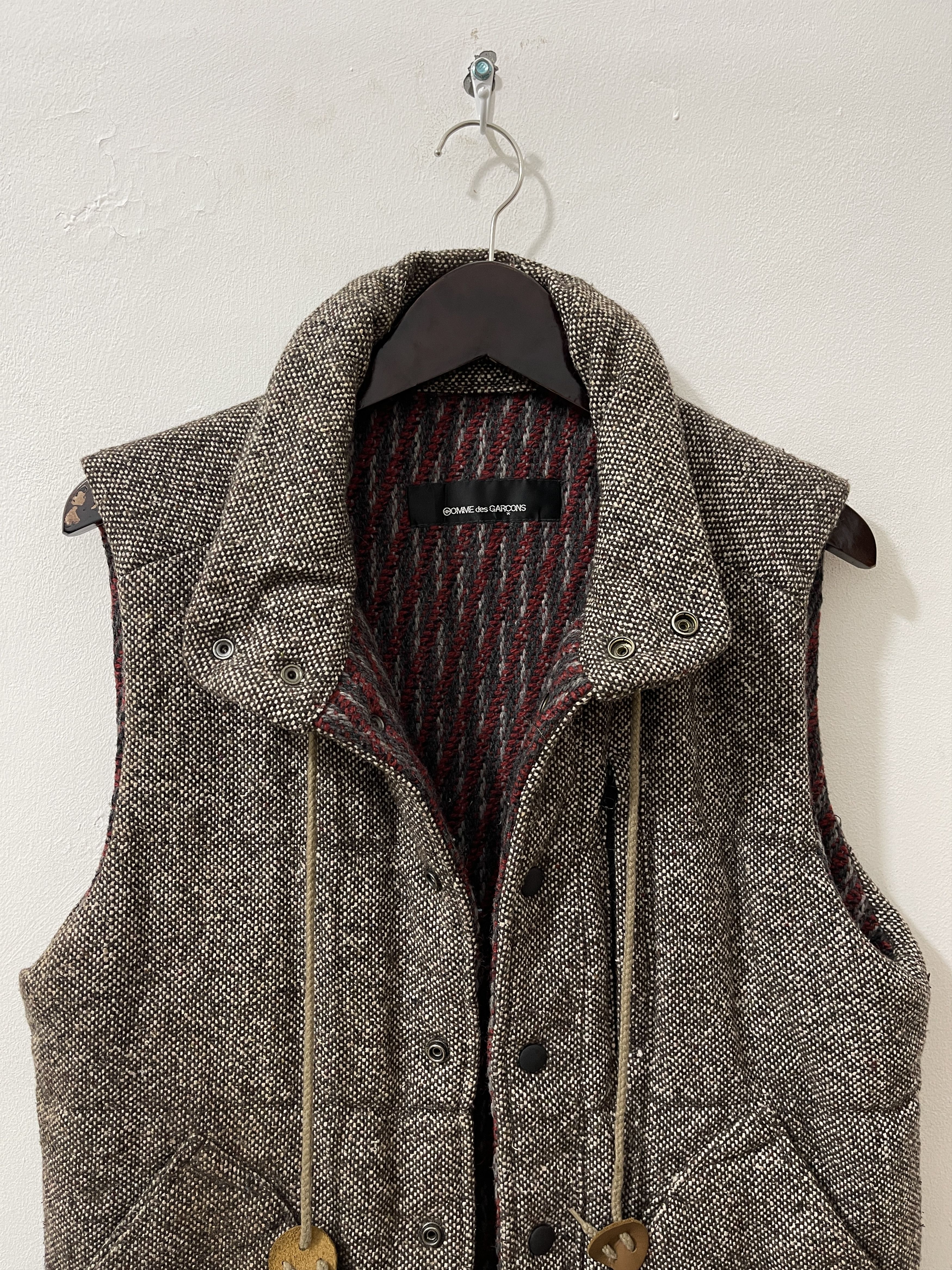 Comme des Garcons Vintage CDG Comme Des Garcons Japan Archive Knit Vest Size US L / EU 52-54 / 3 - 2 Thumbnail
