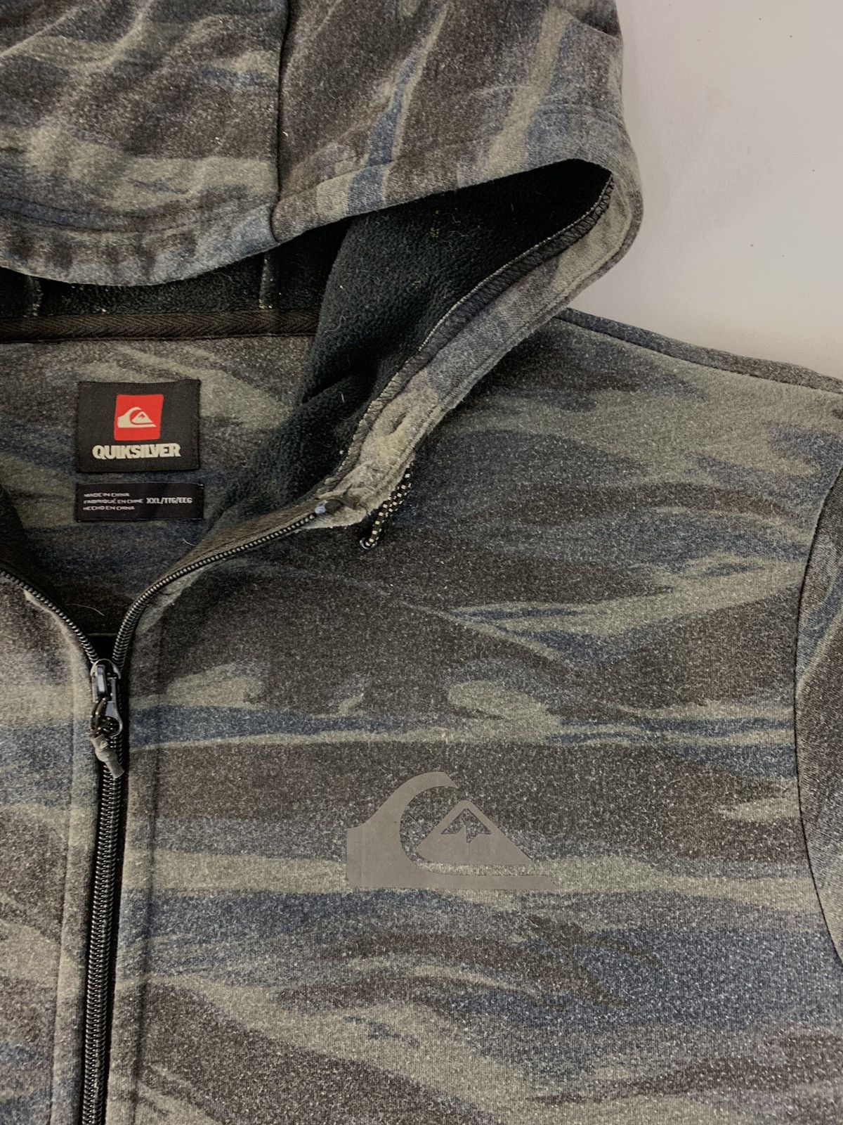 Quiksilver Hype Quicksilver Camo Mountain Hooded Full Zip Jacket Size XL / US 12-14 / IT 48-50 - 5 Thumbnail