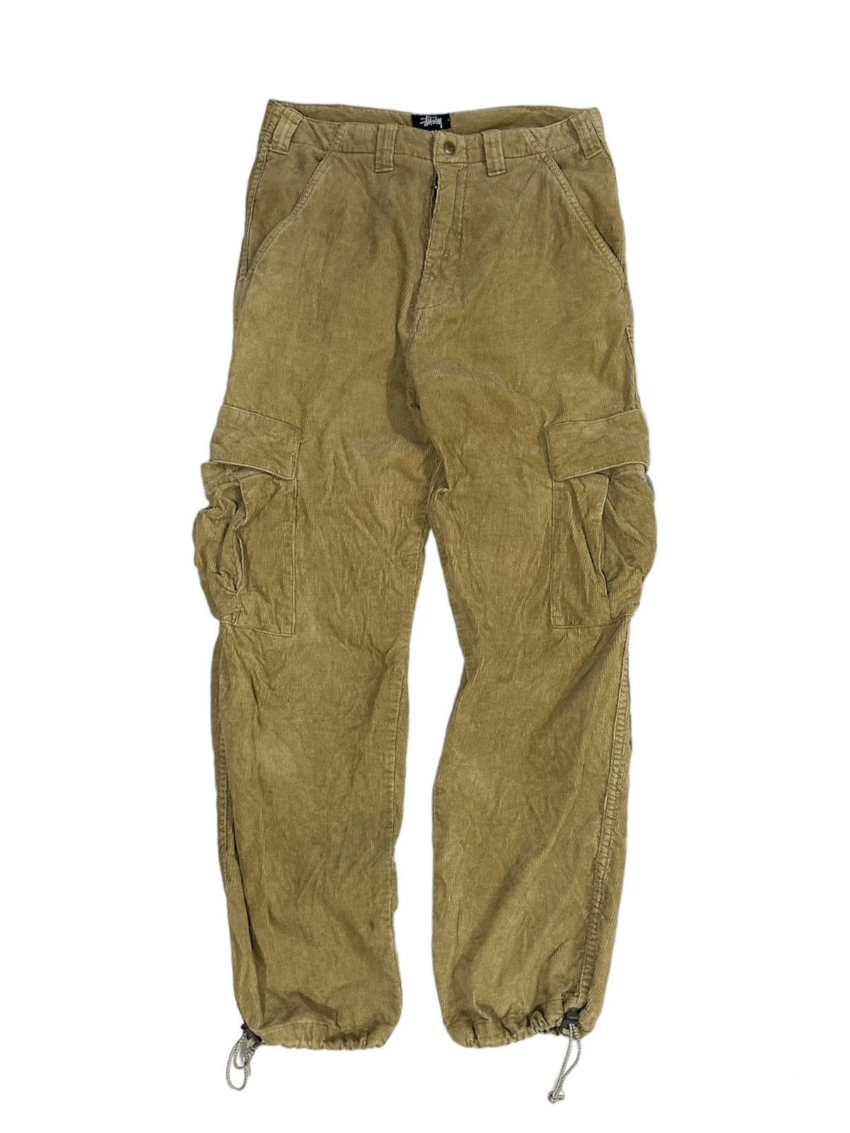 Stussy 1990-Stüssy 3D Cargos Made in China Corduroys Cargo Pant
