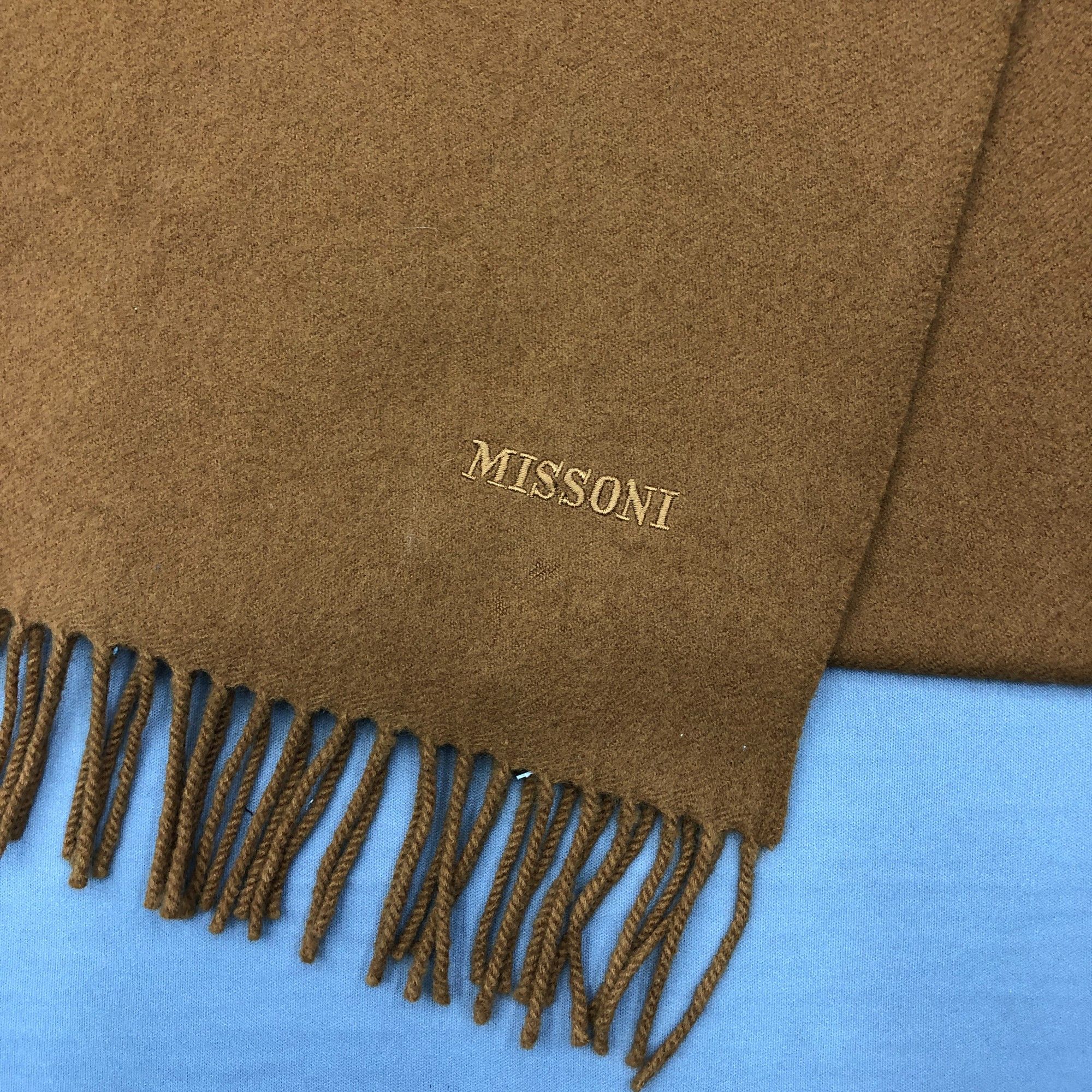 Missoni Vintage Missoni Scarf Muffler Fringe Wool Winter Scarves Size ONE SIZE - 4 Thumbnail