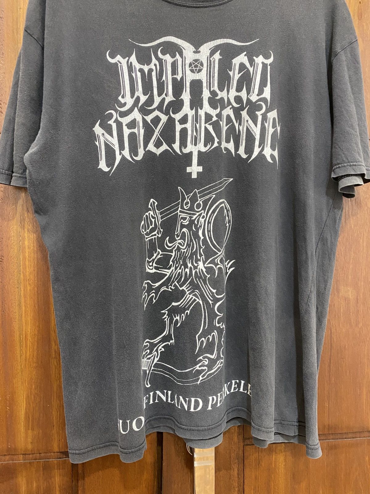 Vintage Vintage Impaled Nazarene Bootleg Euro Tee Size US XL / EU 56 / 4 - 3 Thumbnail