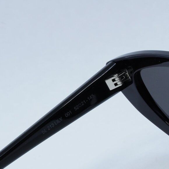 Saint Laurent Paris 🕶️ New Saint Laurent SL213 LILY 001 Sunglasses - Black Size ONE SIZE - 9 Thumbnail
