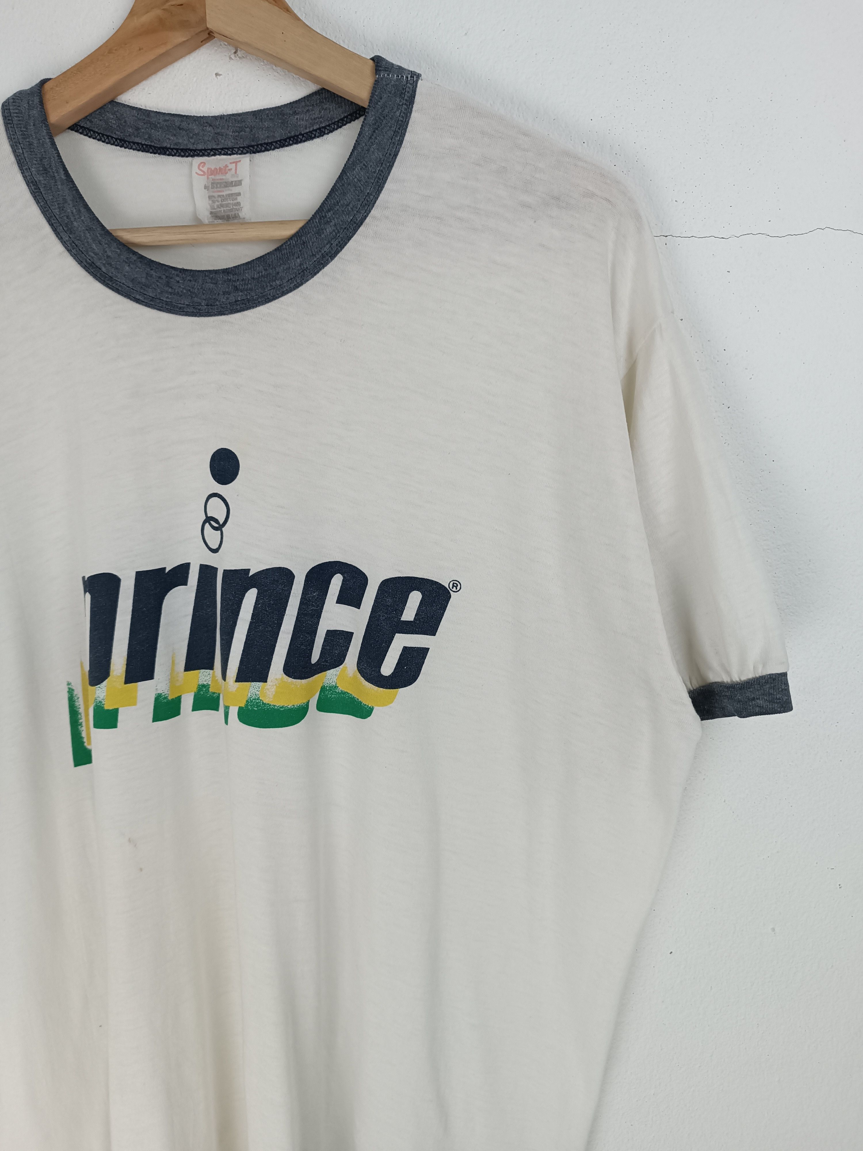 Vintage THRASHED FADED VINTAGE 80'S PRINCE VERY RARE PUNK GRUNGE Size US XL / EU 56 / 4 - 6 Thumbnail