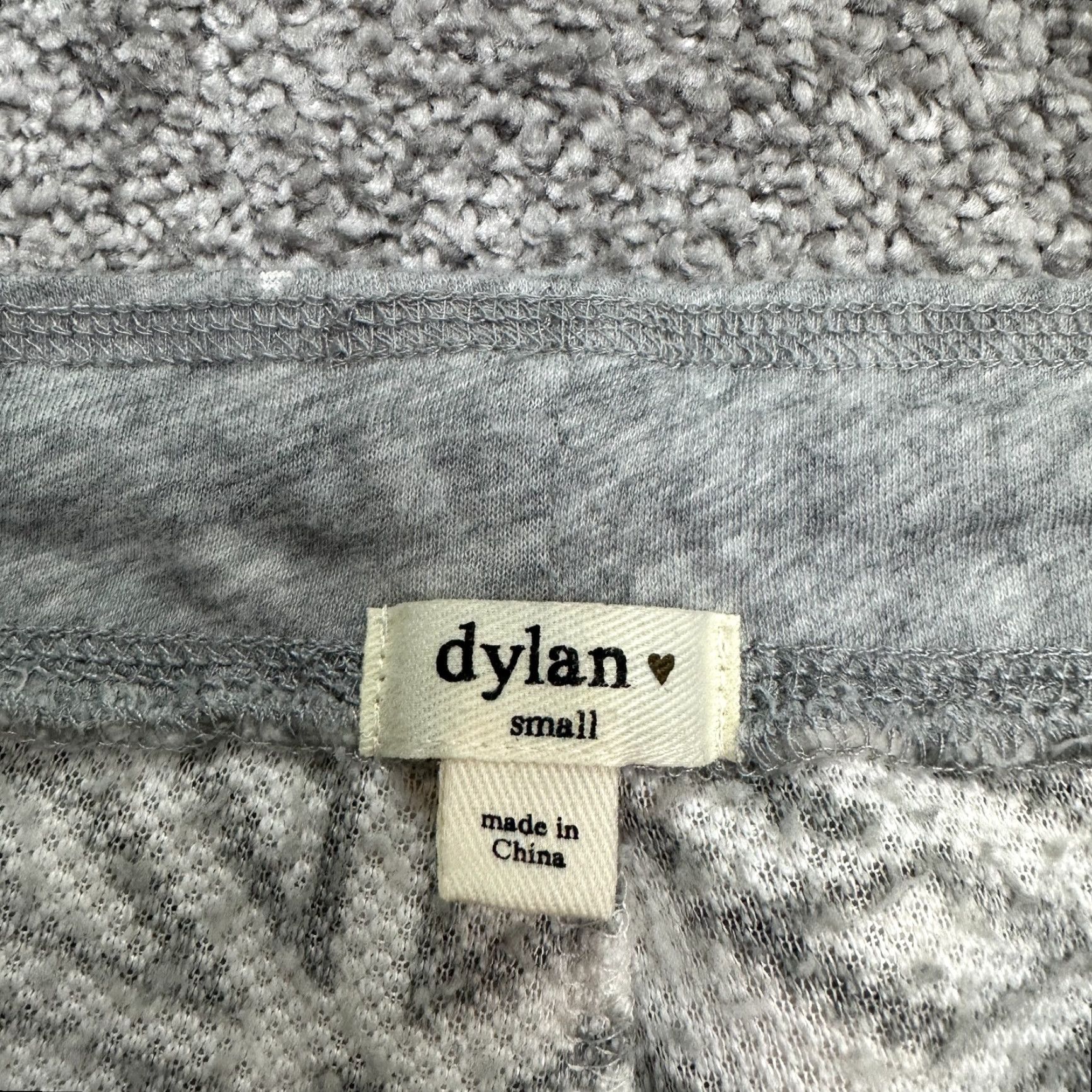 Vintage Dylan Lounge Pants Womens Small Gray Geometric Fleece Drawstring Lightweight Classic Size 28" / US 6 / IT 42 - 5 Thumbnail