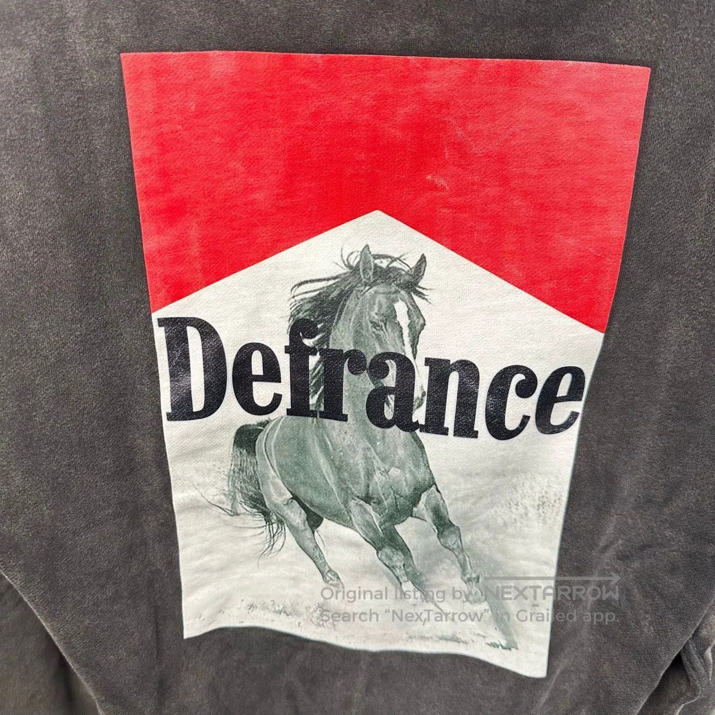 Anonymous Club arnodefrance vintage horse print hooded sweatshirt. Size US S / EU 44-46 / 1 - 3 Thumbnail