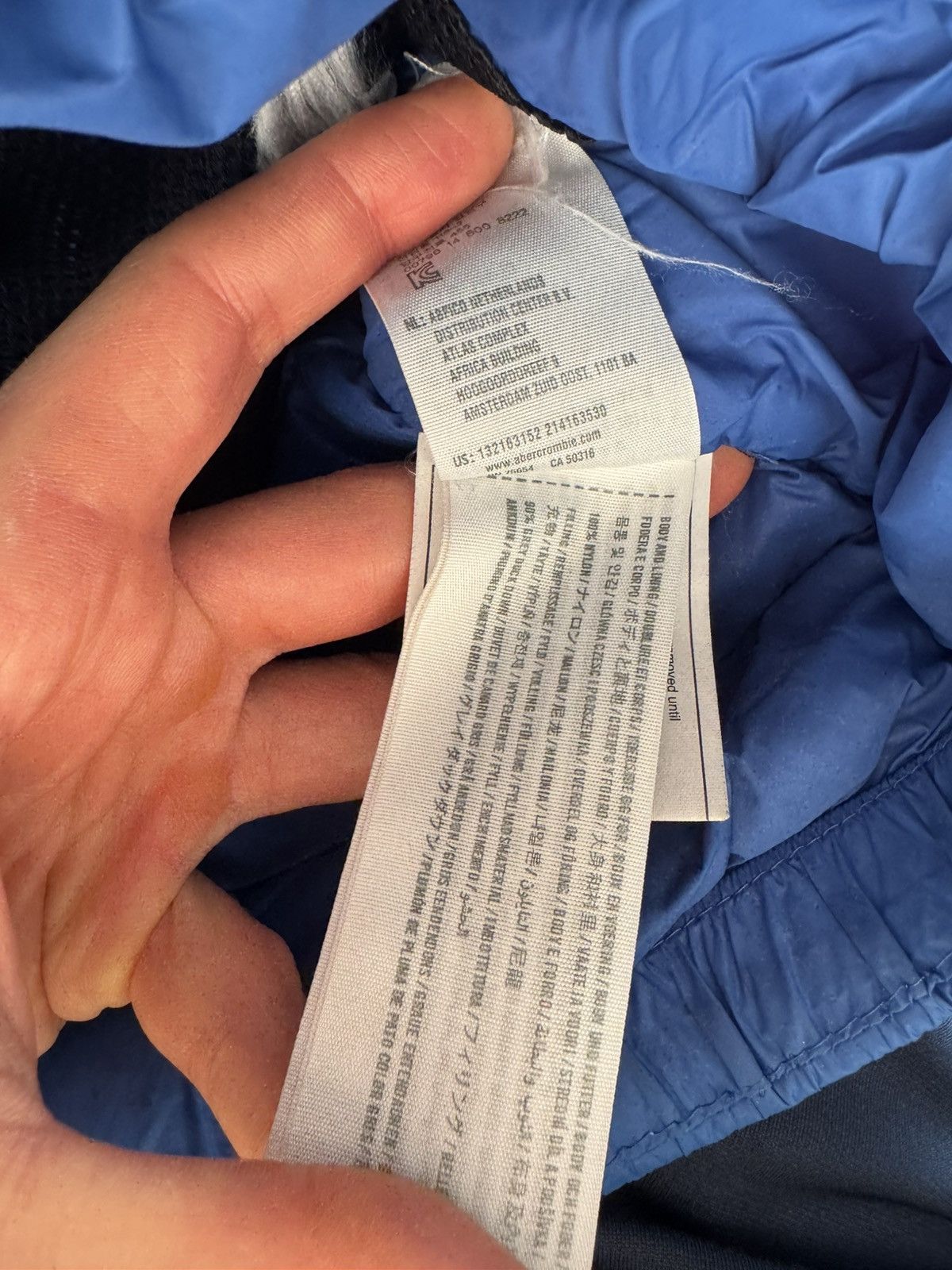 Abercrombie & Fitch ABERCROMBIE & FITCH QUALITY PUFFER JACKET Size US M / EU 48-50 / 2 - 7 Thumbnail