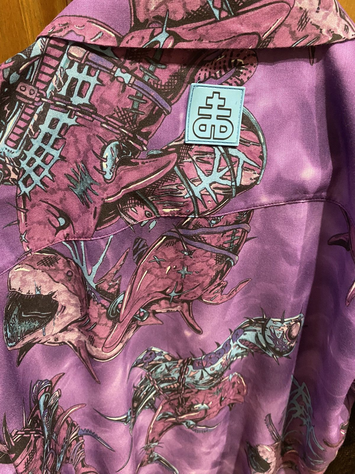 Drop Dead Clothing Drop Dead Oversized Shirt Emo Skate Punk Vintage Rave Metal Size US XS / EU 42 / 0 - 8 Thumbnail