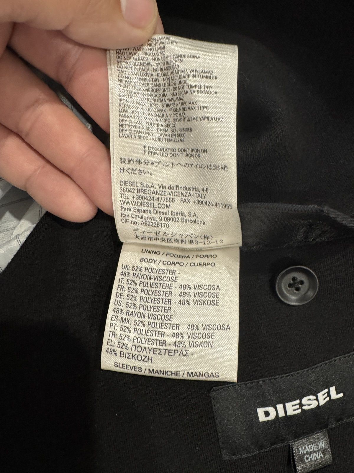 Diesel Diesel J keane jacket Size 46S - 6 Thumbnail