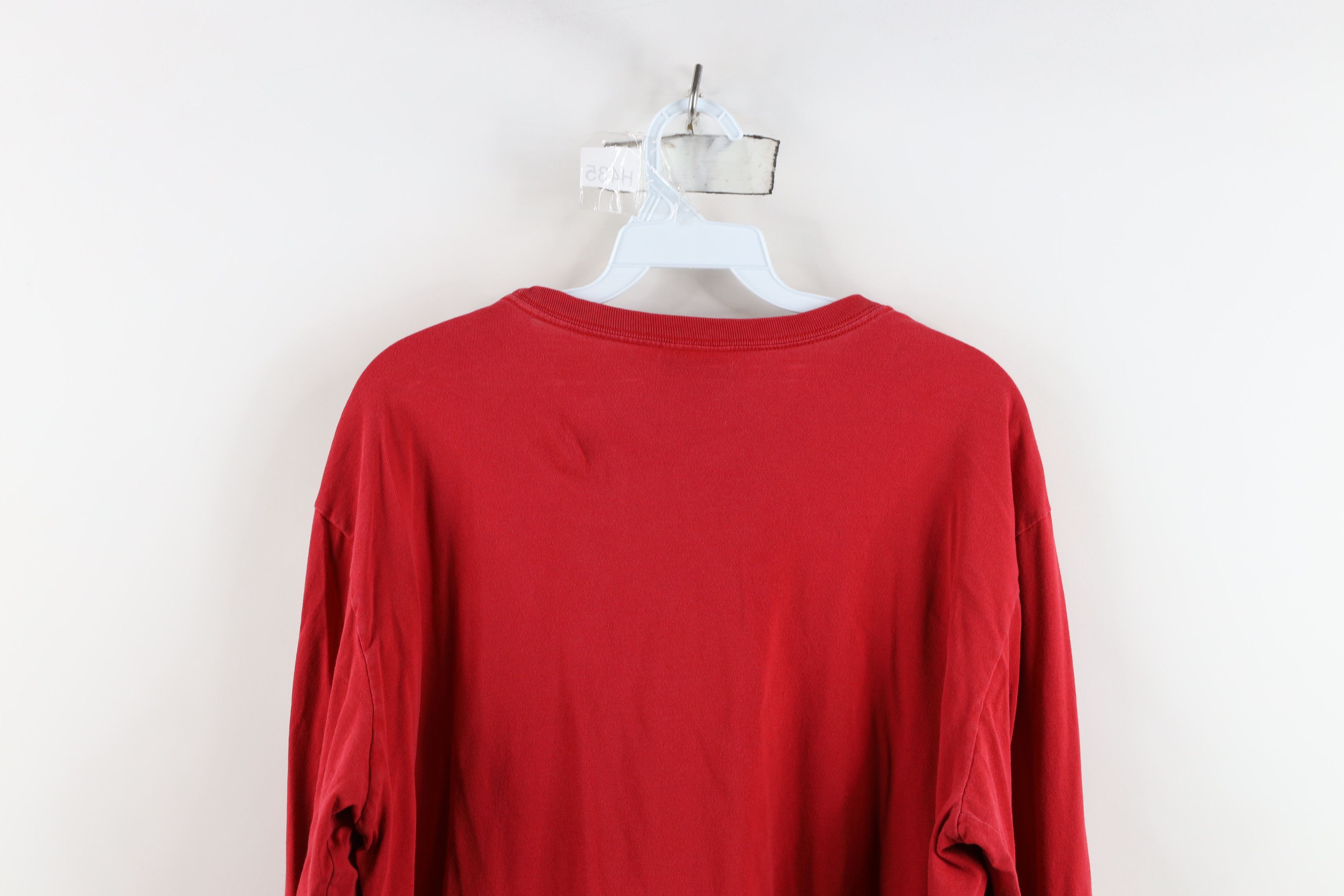 Nautica Vintage 90s Nautica Competition Spell Long Sleeve T-Shirt Size US L / EU 52-54 / 3 - 12 Thumbnail