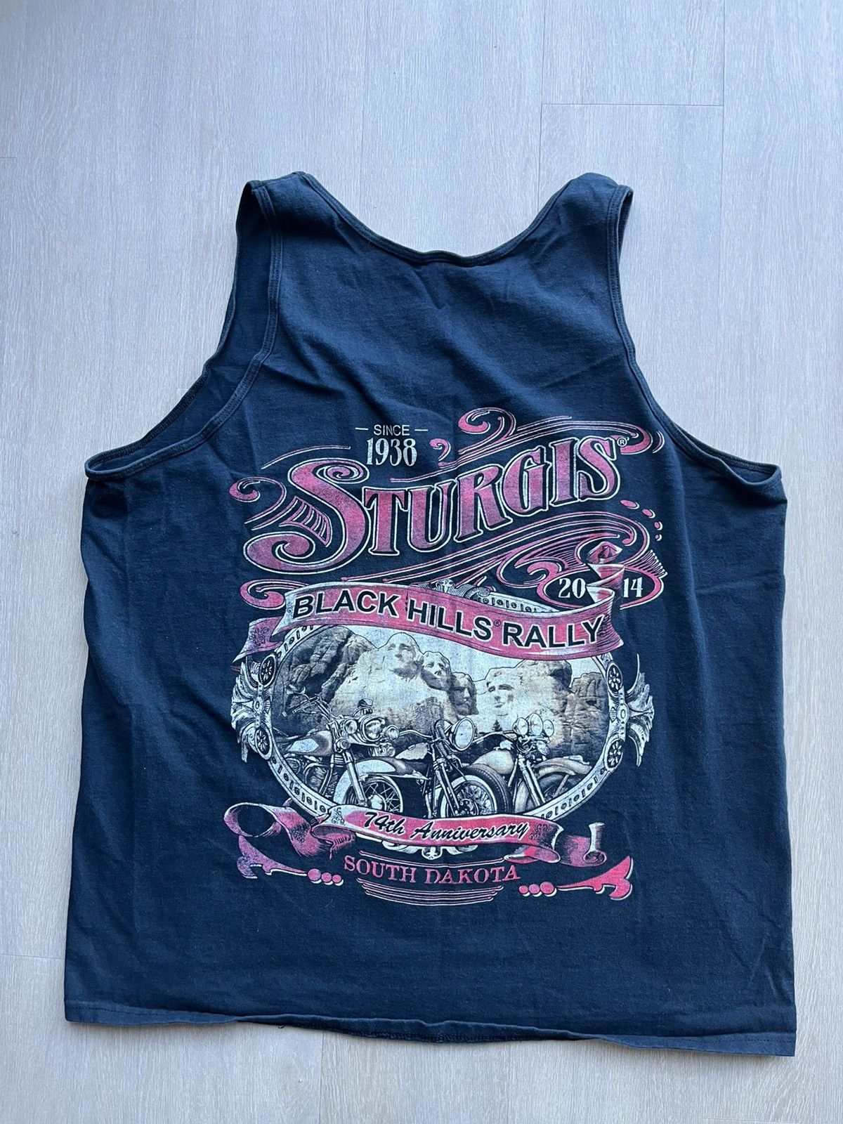 Harley Davidson Vintage Sturgis tank top shirt XL Size US XL / EU 56 / 4 - 2 Thumbnail