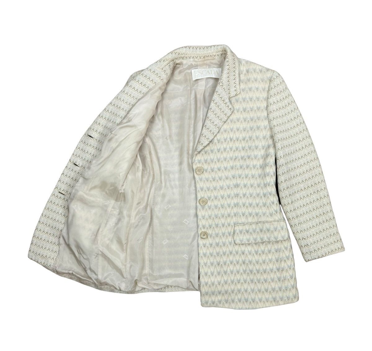 Escada × Vintage Escada Margaretha Ley Vintage Blazer Silk-Wool size S Size S / US 4 / IT 40 - 13 Thumbnail