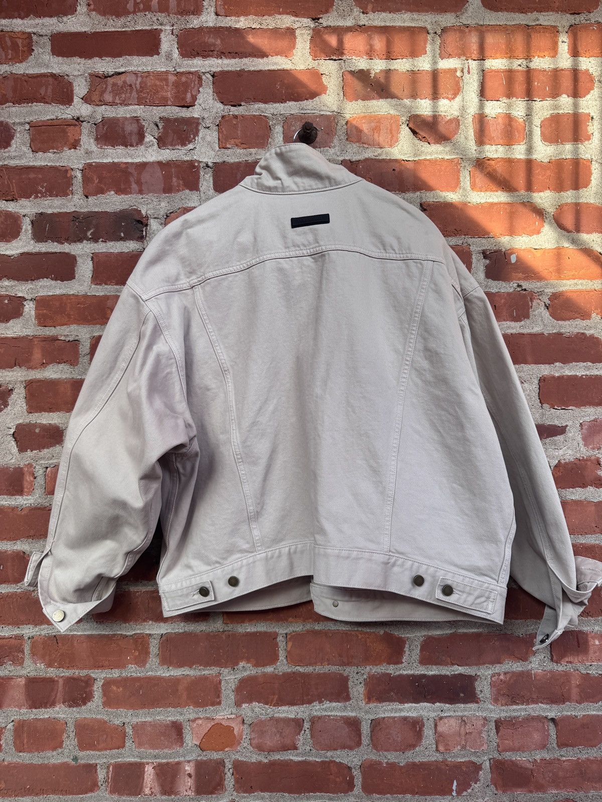 Fear of God Fear of god essentials denim trucker jacket Size US S / EU 44-46 / 1 - 2 Thumbnail