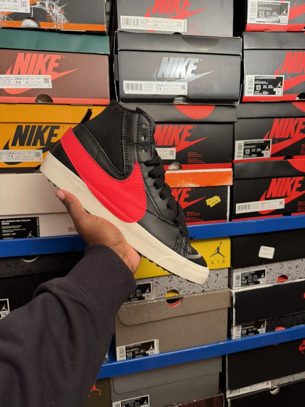 Nike Nike blazer mid jumbo sz 12 Size US 12 / EU 45 - 1 Thumbnail
