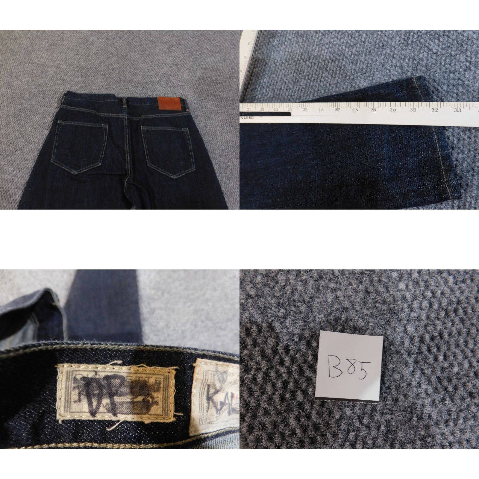 Allsaints AllSaints Jeans Men 32x32 Blue Denim Skinny Vintage? No (remove N/A) Size US 32 / EU 48 - 8 Thumbnail