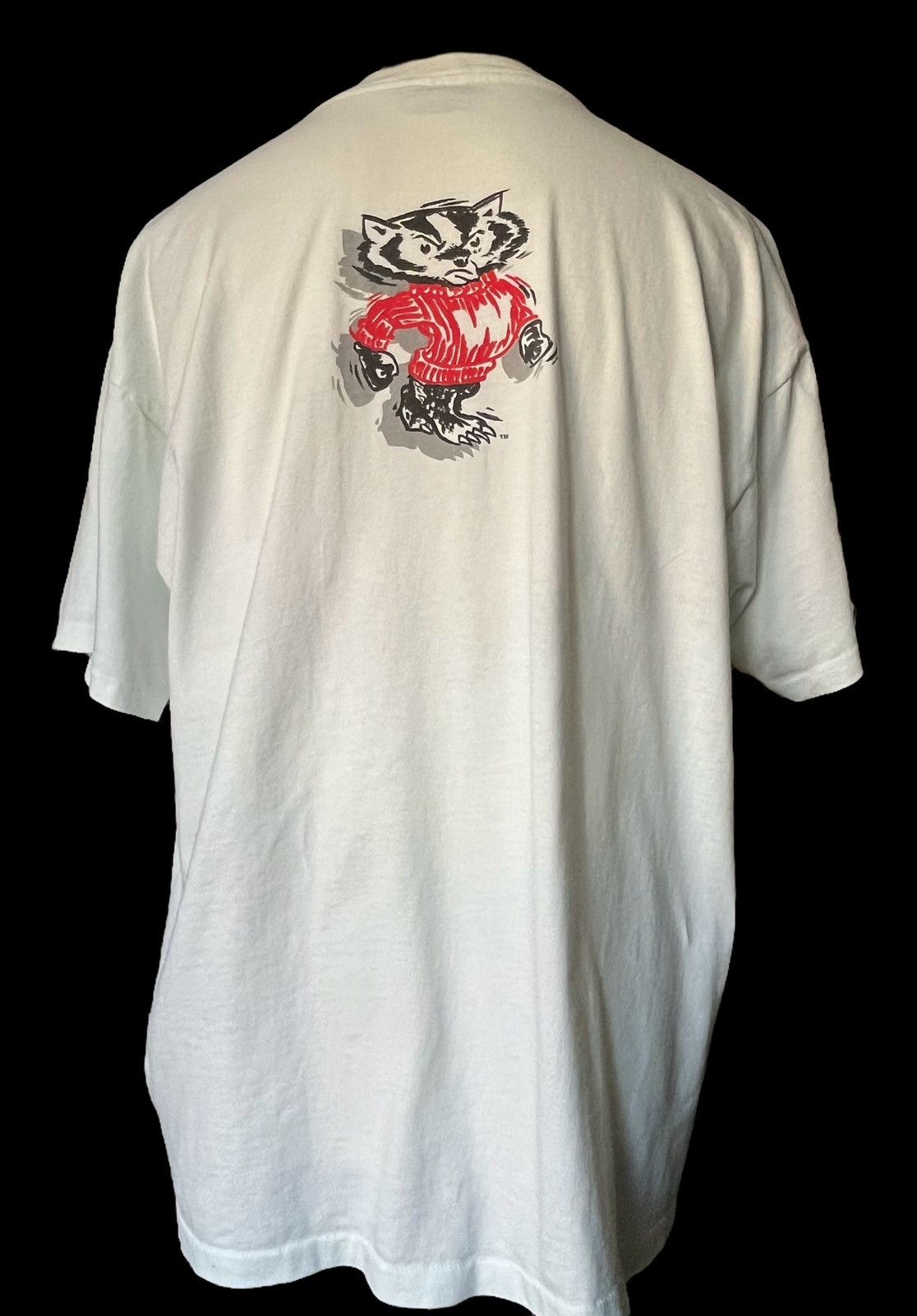 Apex One × NCAA × Vintage 1990’s NCAA Wisconsin Badgers Apex one Big logo t shirt XL Size US XL / EU 56 / 4 - 2 Thumbnail
