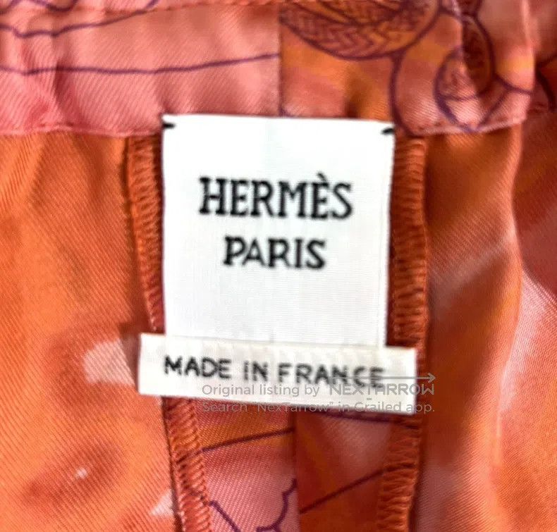 Hermes Hermes 100% mulberry silk shorts Size 24" / US 00 / IT 34 - 3 Thumbnail