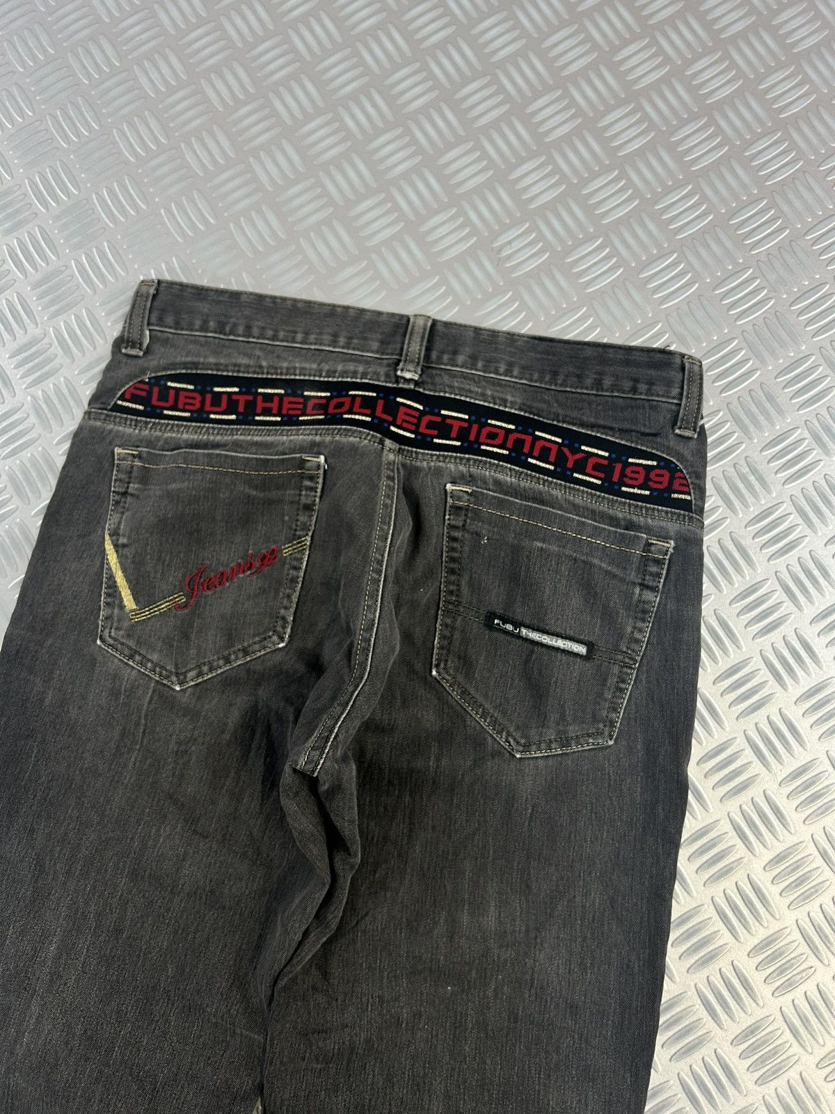 Fubu × Vintage Vintage hiphop black relaxed fubu jeans embroidered 2000’s Size US 30 / EU 46 - 3 Thumbnail