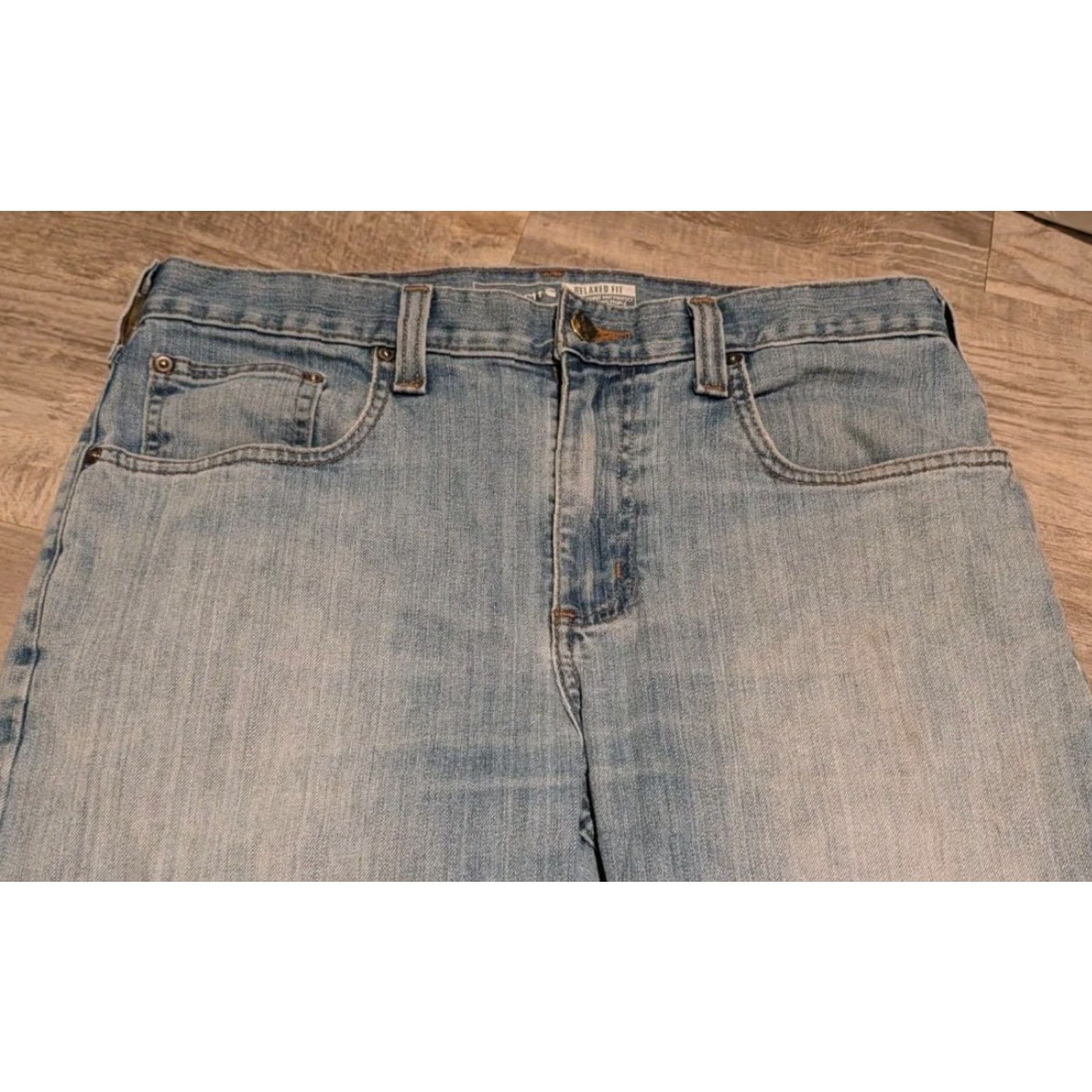 Carhartt Carhartt Jeans Mens 32x32 Blue Rugged Flex Relaxed Fit 5-Pocket Denim BD2804-M Size US 32 / EU 48 - 5 Thumbnail