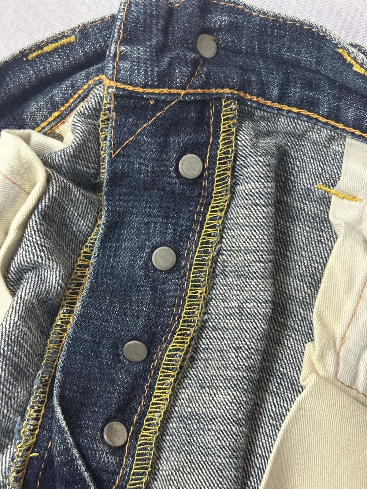 Evisu EVISU Ribbon Embroidered Denim Pants. Size US 32 / EU 48 - 13 Thumbnail