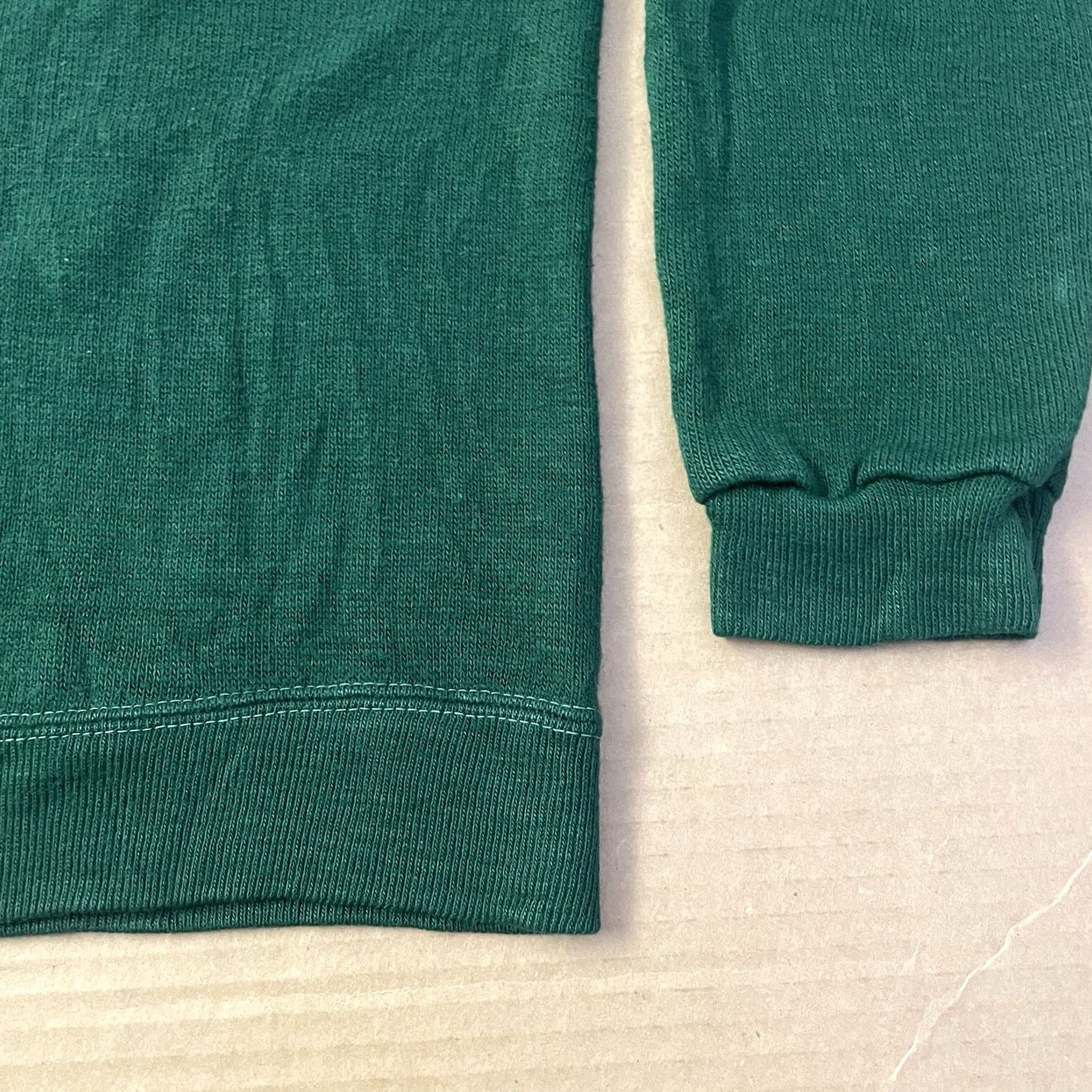Velva Sheen VINTAGE Velva Sheen Concordia Academy Band V Neck Sweater Men Adult Medium Green Gray 1/4 Zip School Preppy Retro 90s Pullover Knits Sweater, Mens Size US M / EU 48-50 / 2 - 5 Thumbnail