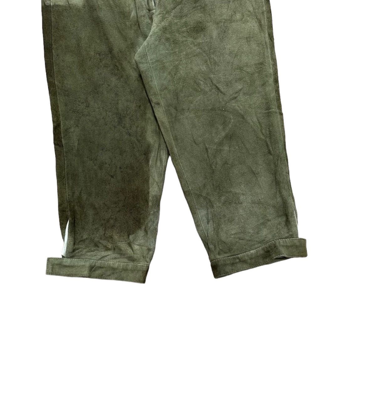 A.P.C. × Leather × Vintage Vtg Apc Suede Short Pants Size US 28 / EU 44 - 4 Thumbnail