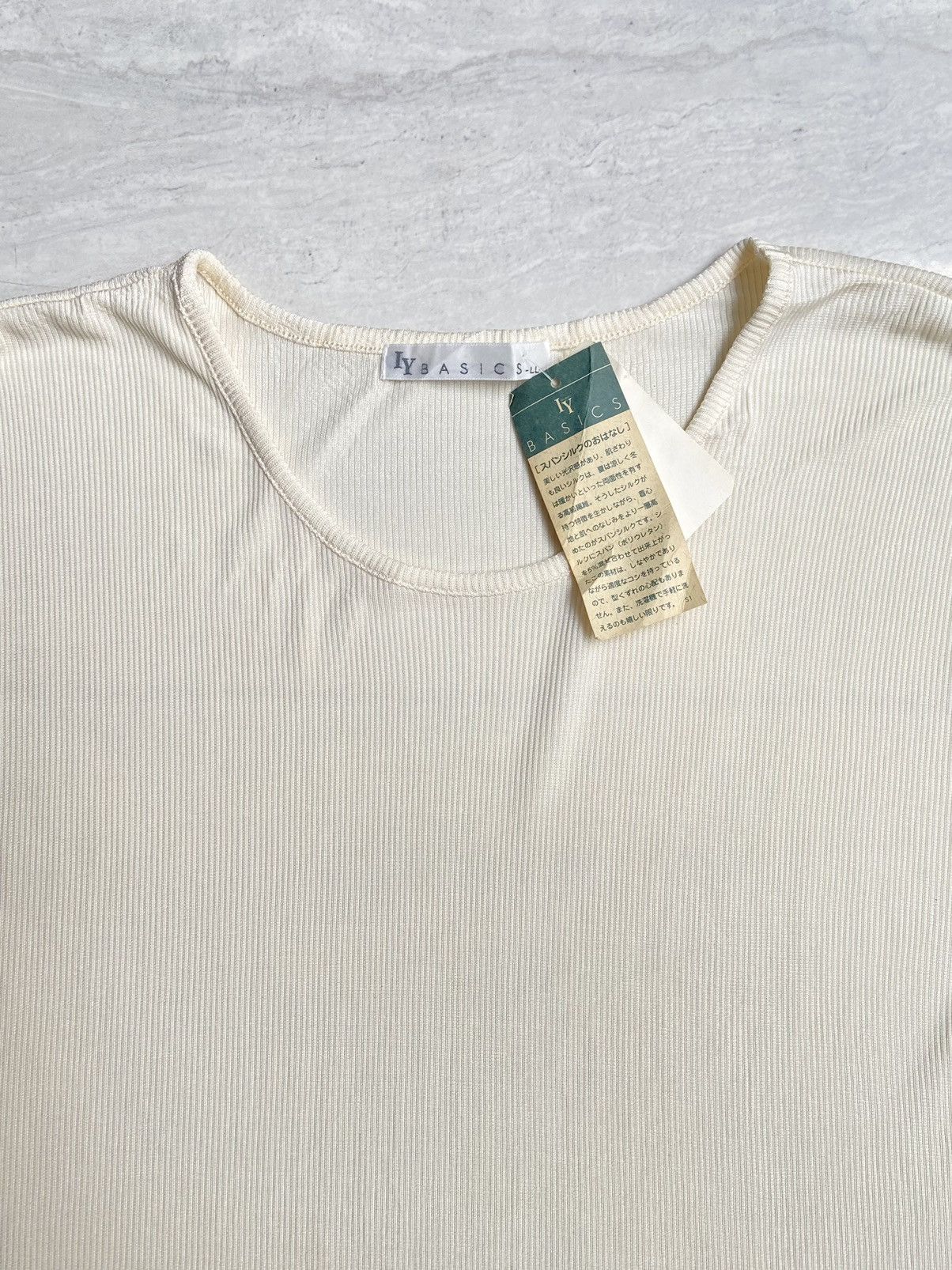 Designer × Japanese Brand LY BASICS Sleeveless T-shirt Size US XS / EU 42 / 0 - 4 Thumbnail