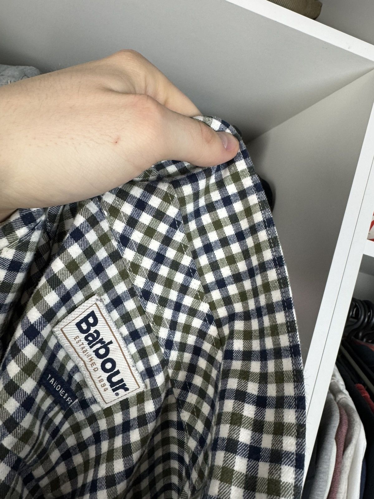 Barbour Barbour Finkle Tailored Gingham Shirt Mens Size US M / EU 48-50 / 2 - 5 Thumbnail