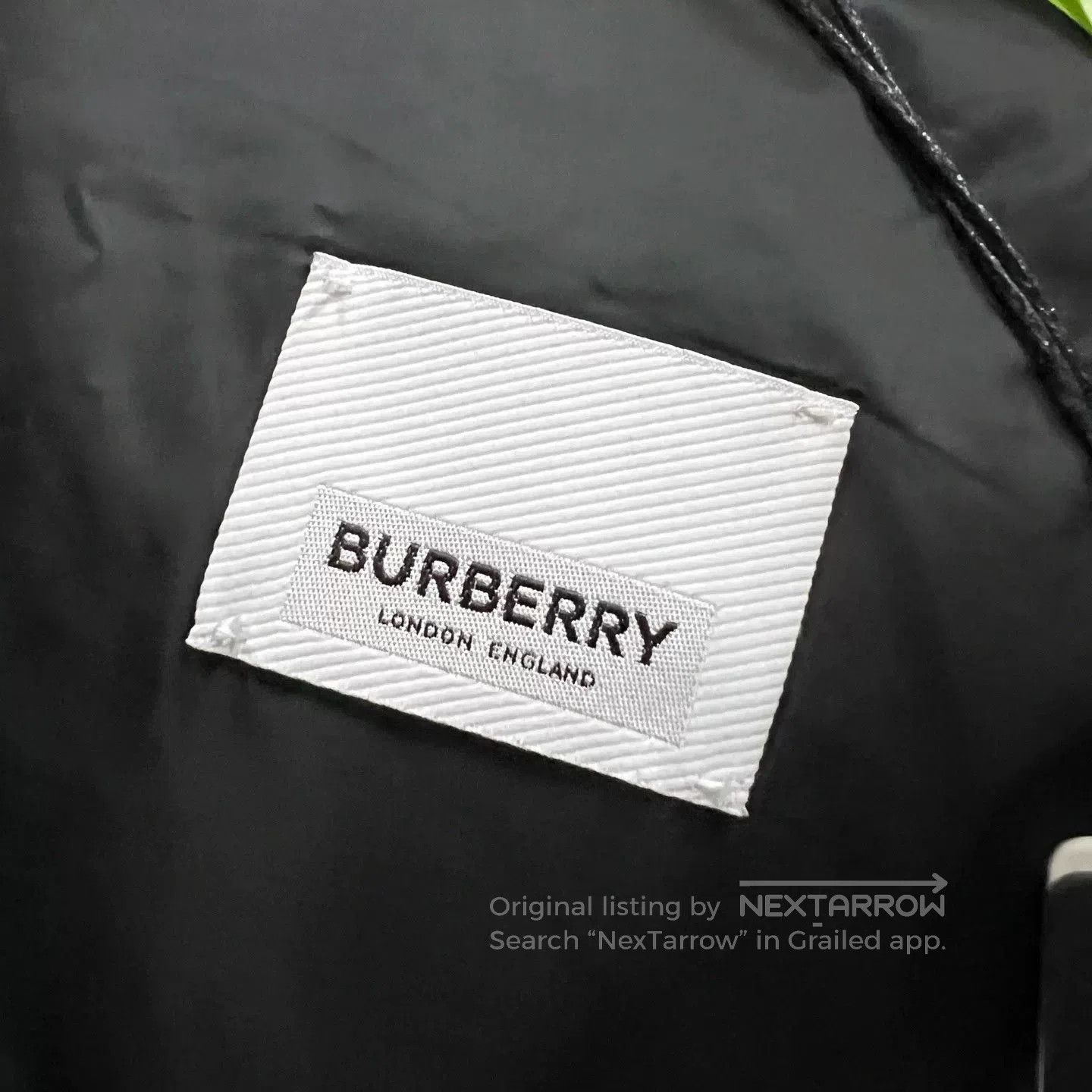 Burberry burberry black logo puffer jacket xl. Size US XL / EU 56 / 4 - 4 Thumbnail