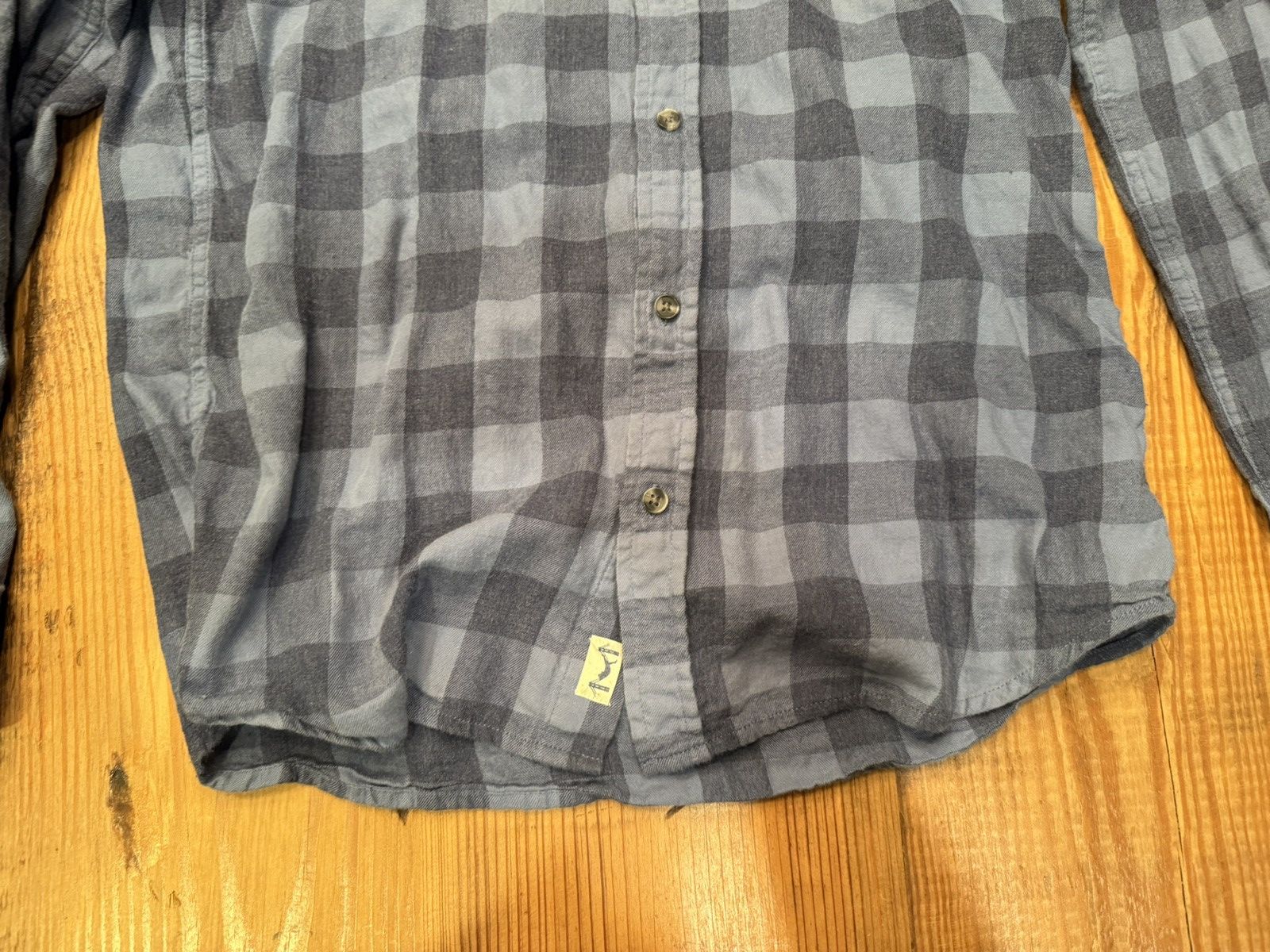 Marine Layer Marine Layer Blue flannel - size Marge (M/L) Size US M / EU 48-50 / 2 - 5 Thumbnail