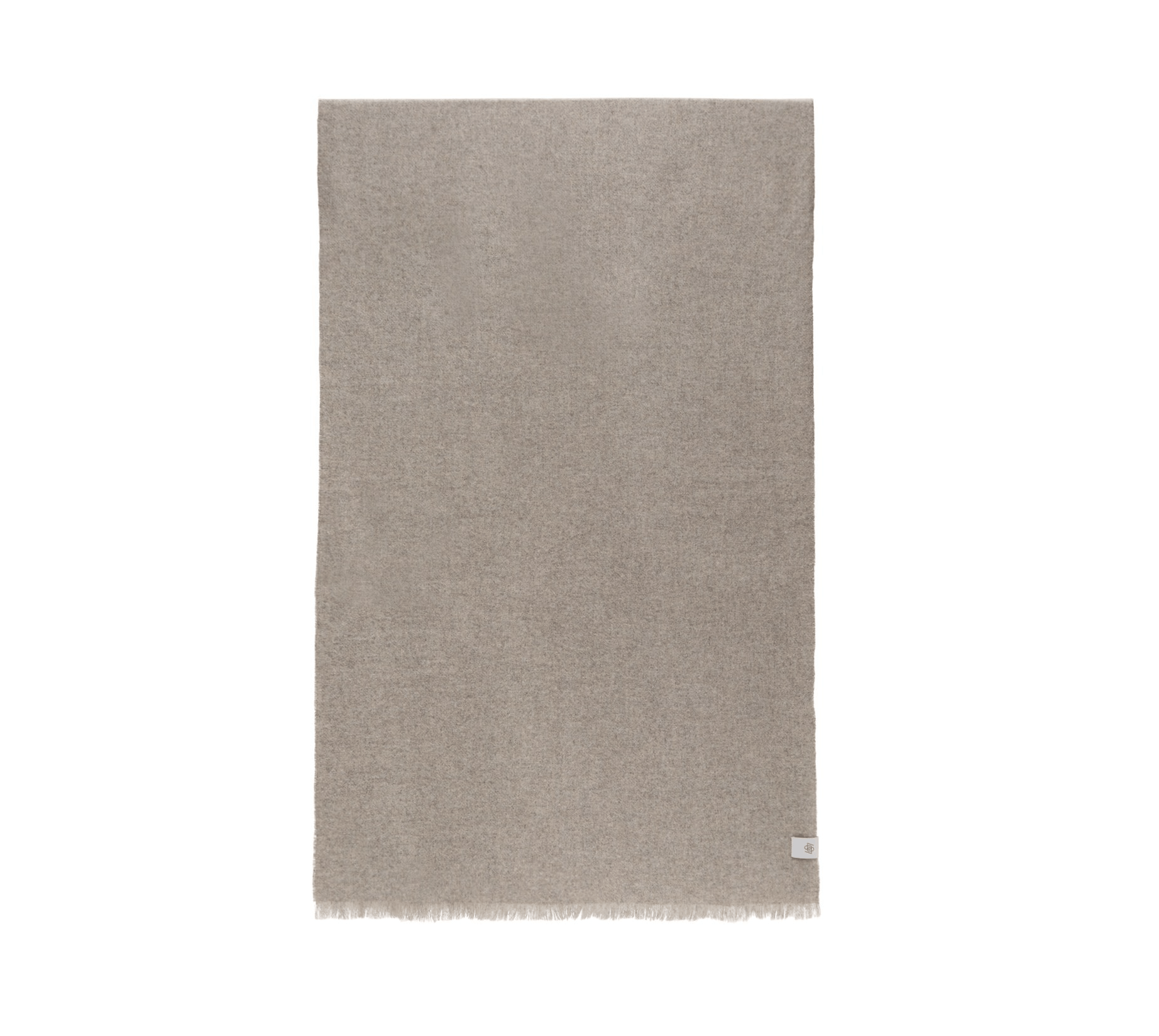 LOW CLASSIC Low Classic Grey Wool Muffler Scarf Size ONE SIZE - 8 Thumbnail