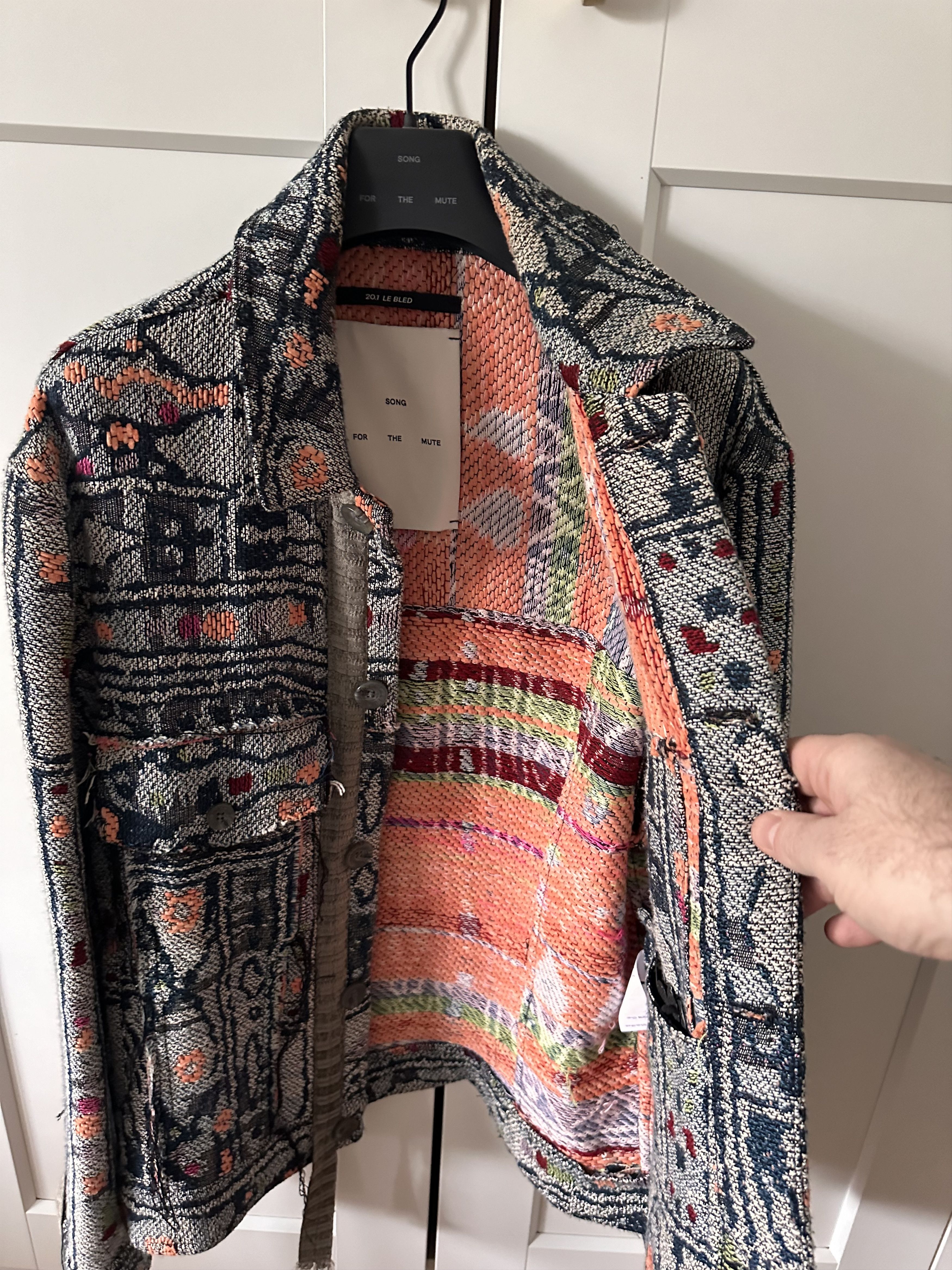 Song For The Mute 20.1 Le bled Ragy Worker Jacket Size US M / EU 48-50 / 2 - 7 Thumbnail