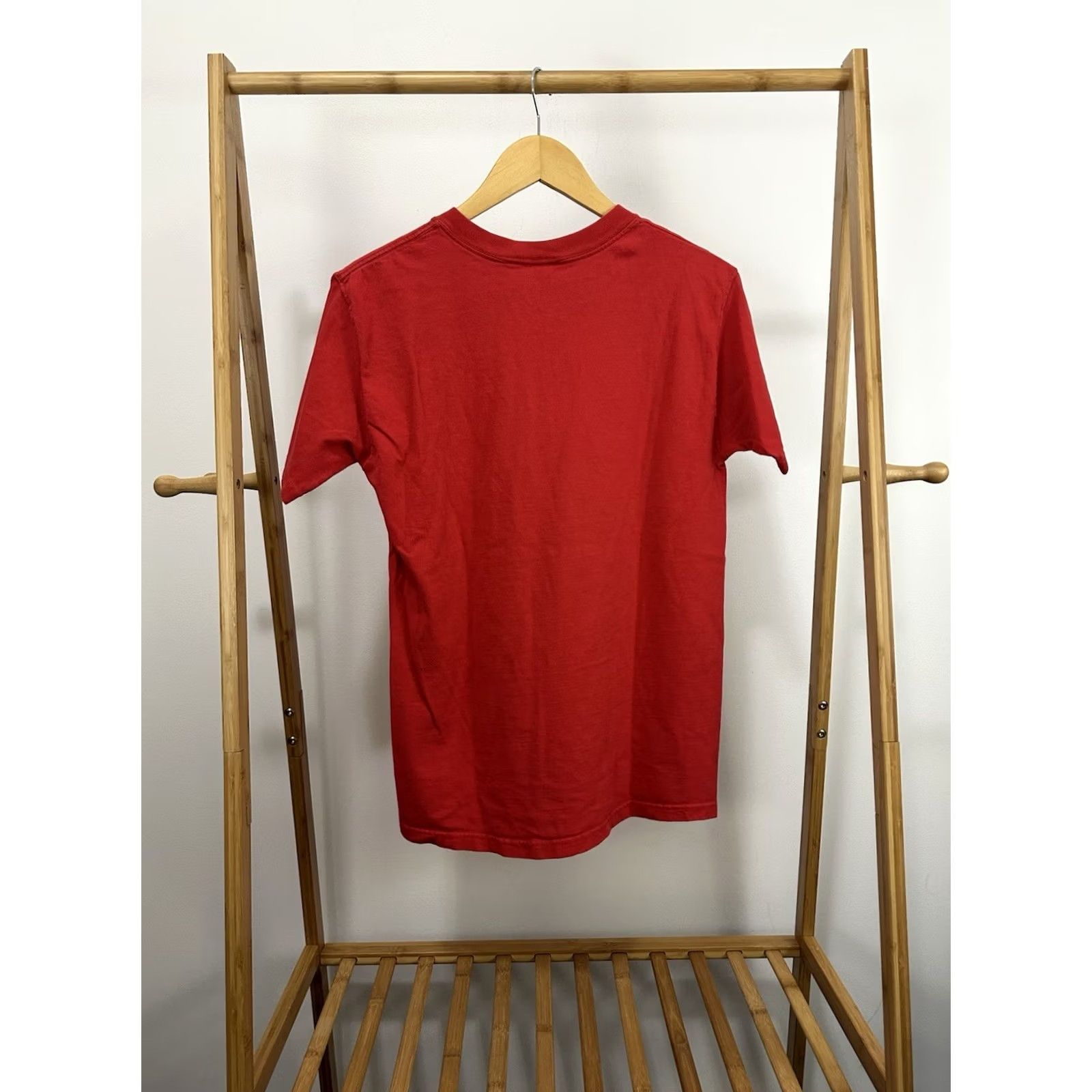 Fruit Of The Loom RARE VTG Nada Surf Indie Rock Band Myspace Era Concert Tour T-Shirt S Red Mens Short Sleeve Band Tour 2000s Size US S / EU 44-46 / 1 - 4 Thumbnail