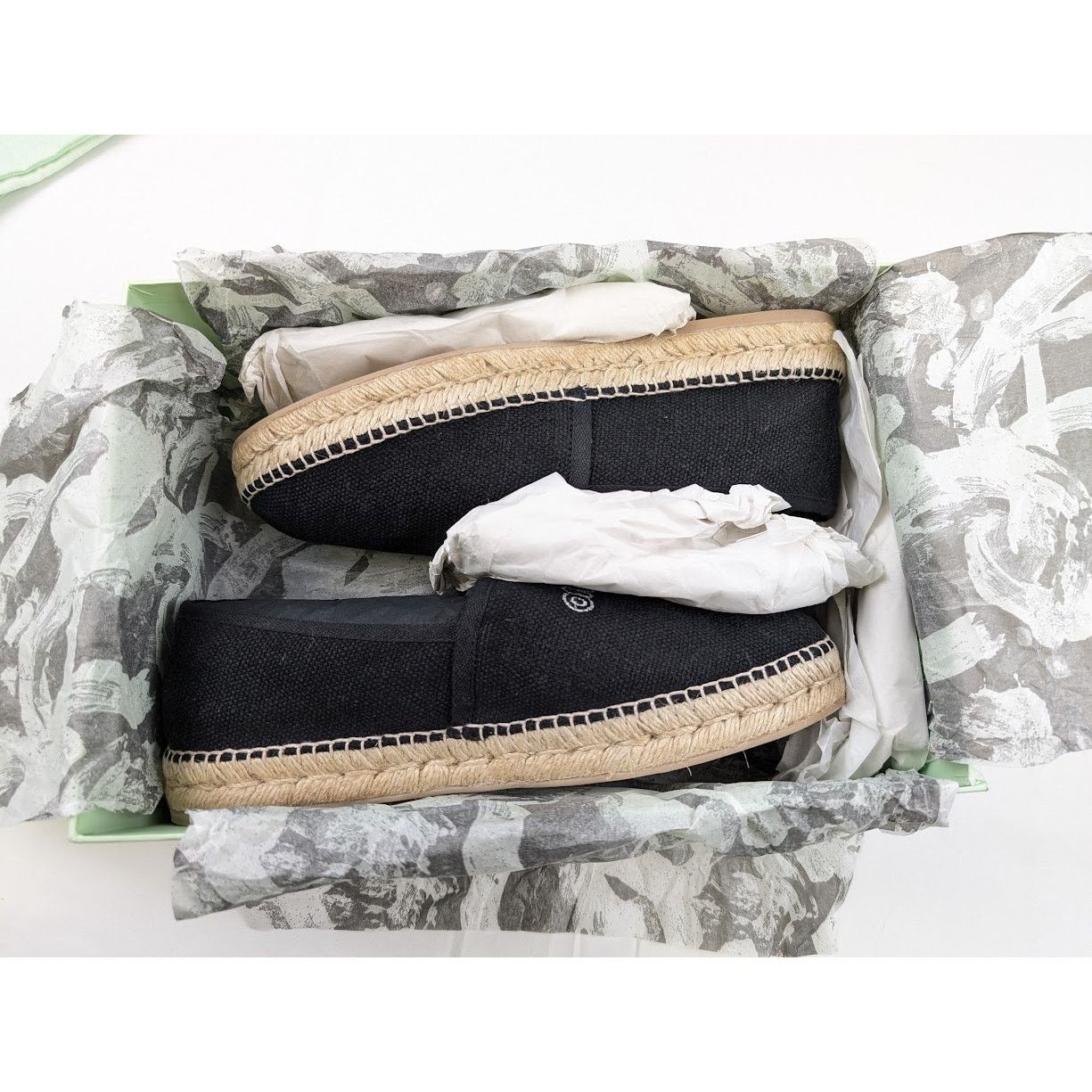 Off-White o1rshd1 Espadrilles Canvas in Black / White Size US 9 / EU 42 - 16 Thumbnail