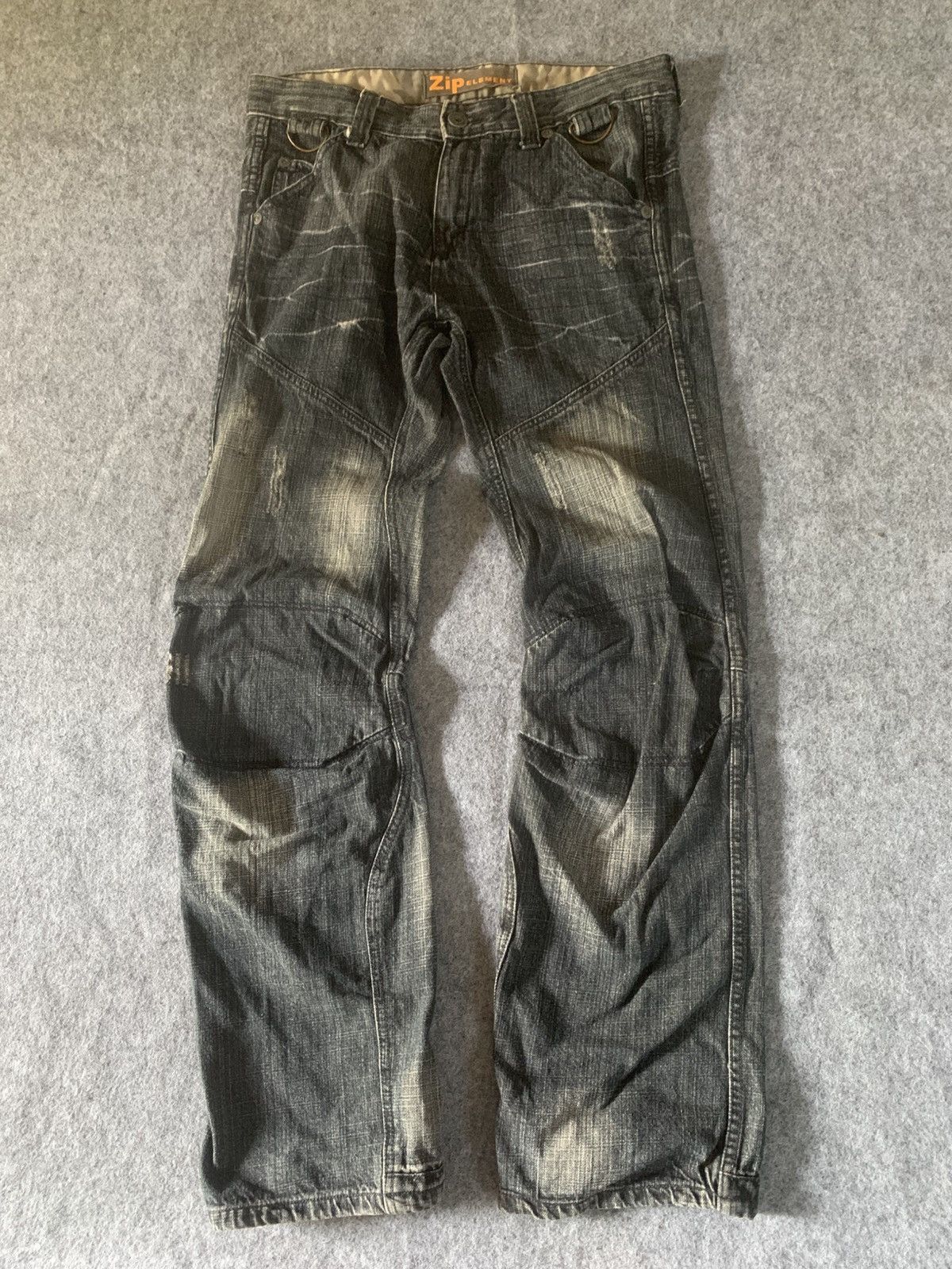 Vintage Zip Element Denim style Size US 30 / EU 46 - 1 Thumbnail