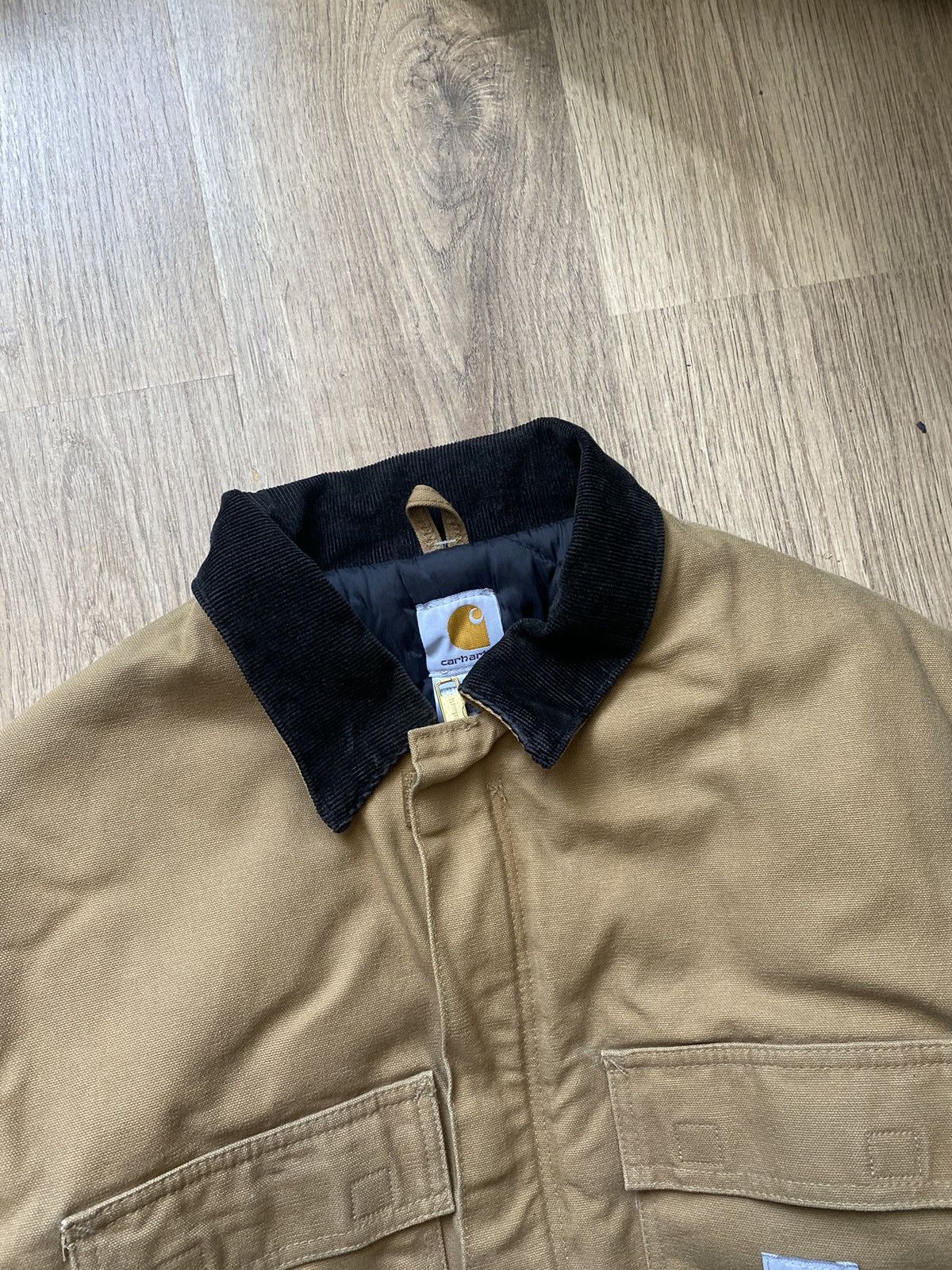 Carhartt × Vintage Vintage Carhartt Arctic Jacket | Detroit jacket corduroy Size US L / EU 52-54 / 3 - 3 Thumbnail