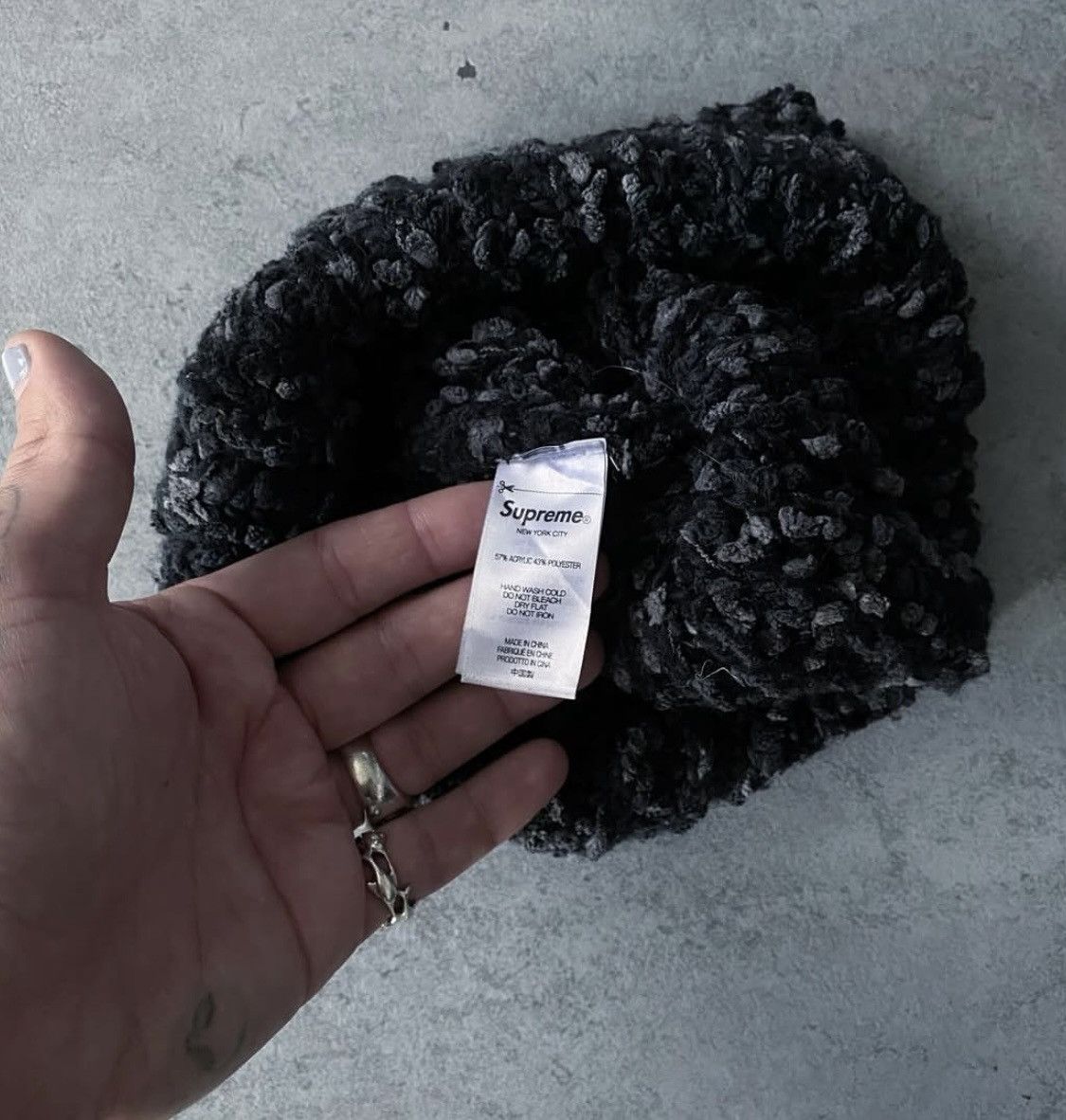 Supreme Supreme chemille beanie Size ONE SIZE - 3 Thumbnail