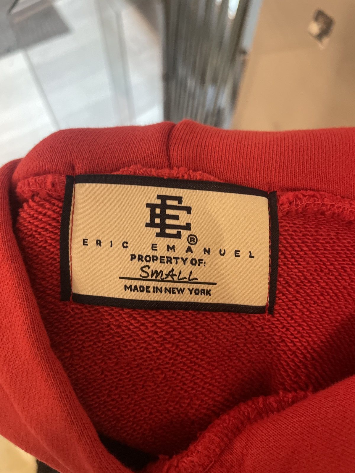Eric Emanuel Eric Emanuel Red/Yellow Hoodie S Size US S / EU 44-46 / 1 - 3 Thumbnail