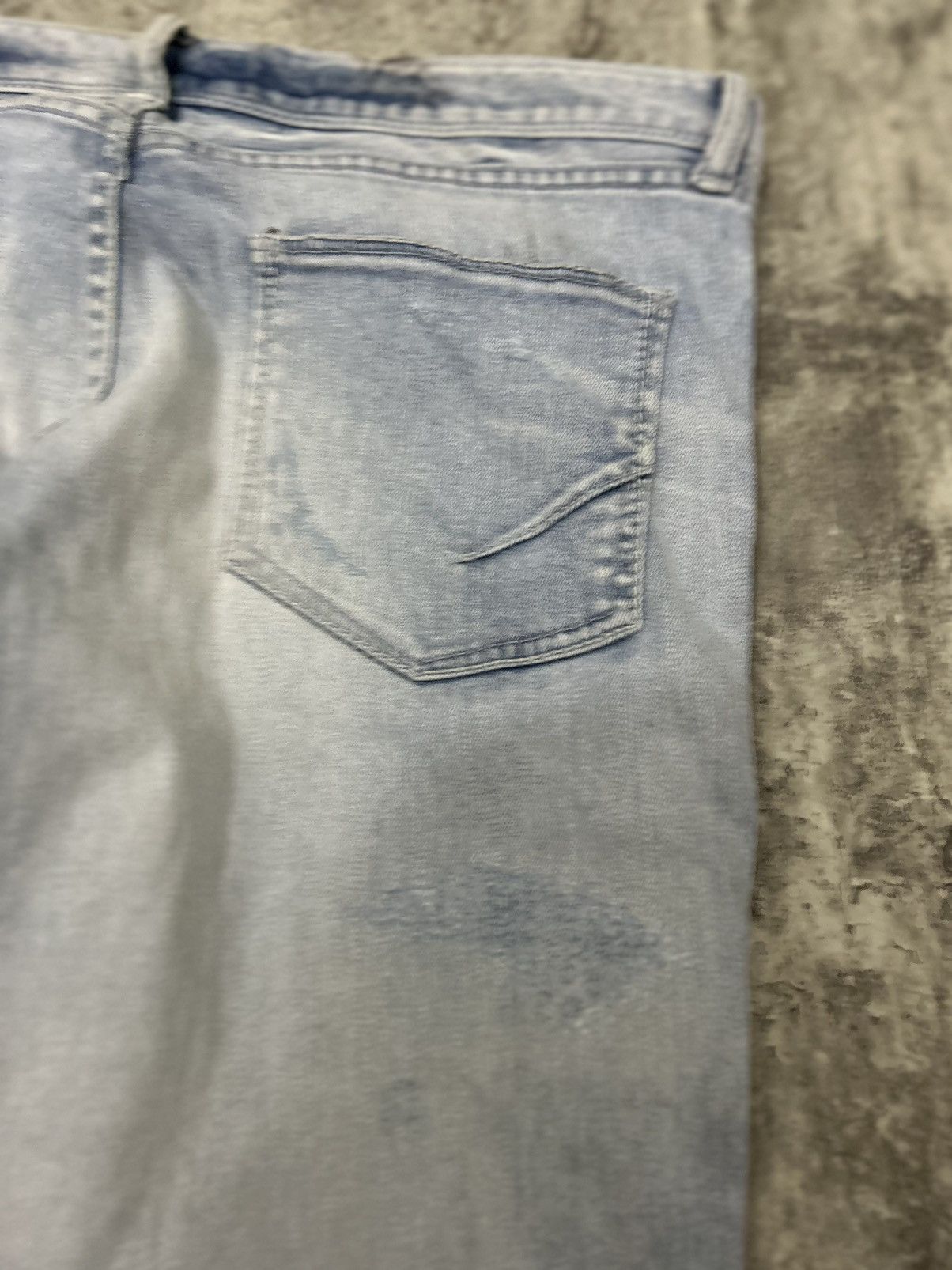 GOSTAR DE FUGA Gostar De Fuga Japan Slim Distressed Jeans Size US 34 / EU 50 - 8 Thumbnail