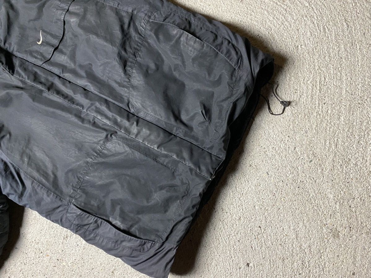 Nike × Vintage Nike vintage puffer jacket retro black baggy oversized Size US XL / EU 56 / 4 - 11 Thumbnail